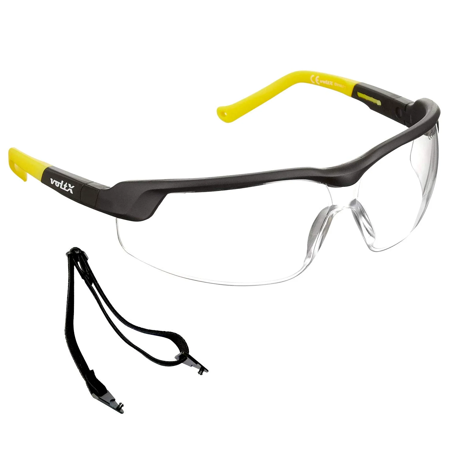 voltX GT Adjustable/Defender Gafas de Seguridad Bifocales (Transparente +1 a +3 Dioptria)