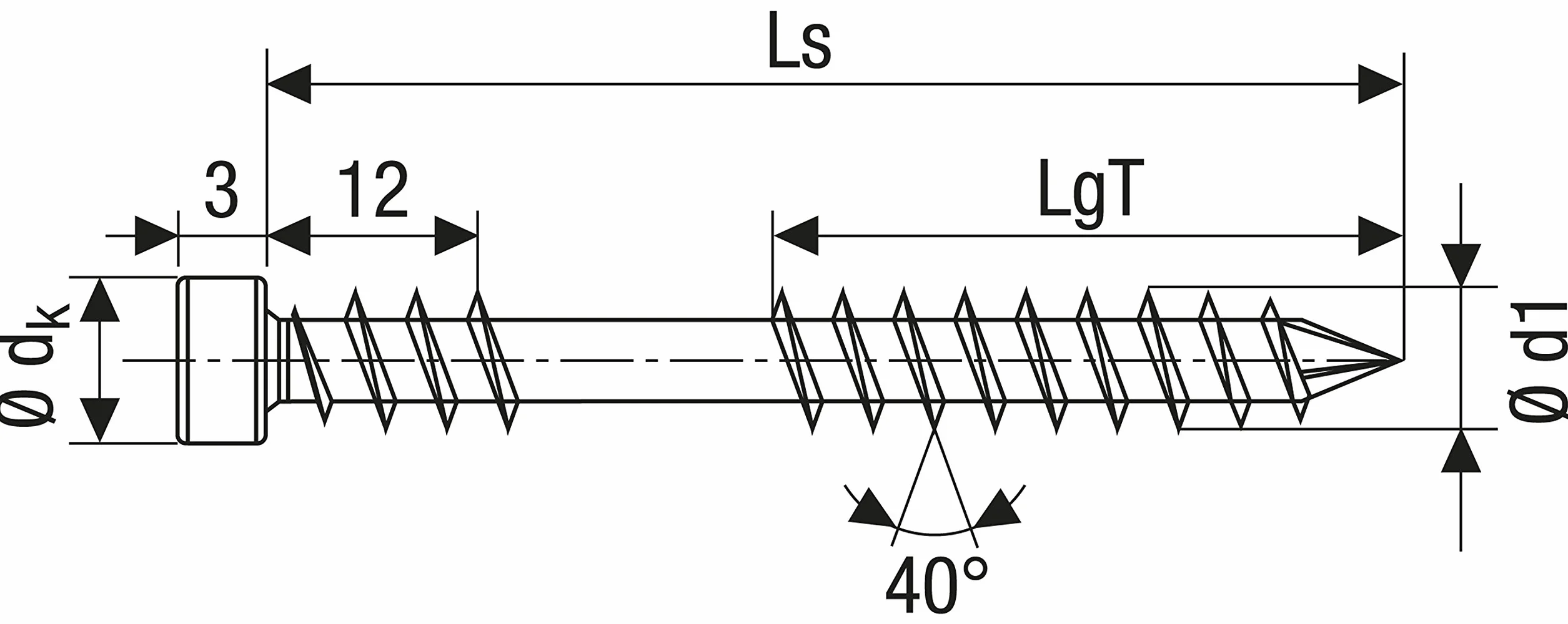 SPAX 537900500603 - Tornillo para cubiertas