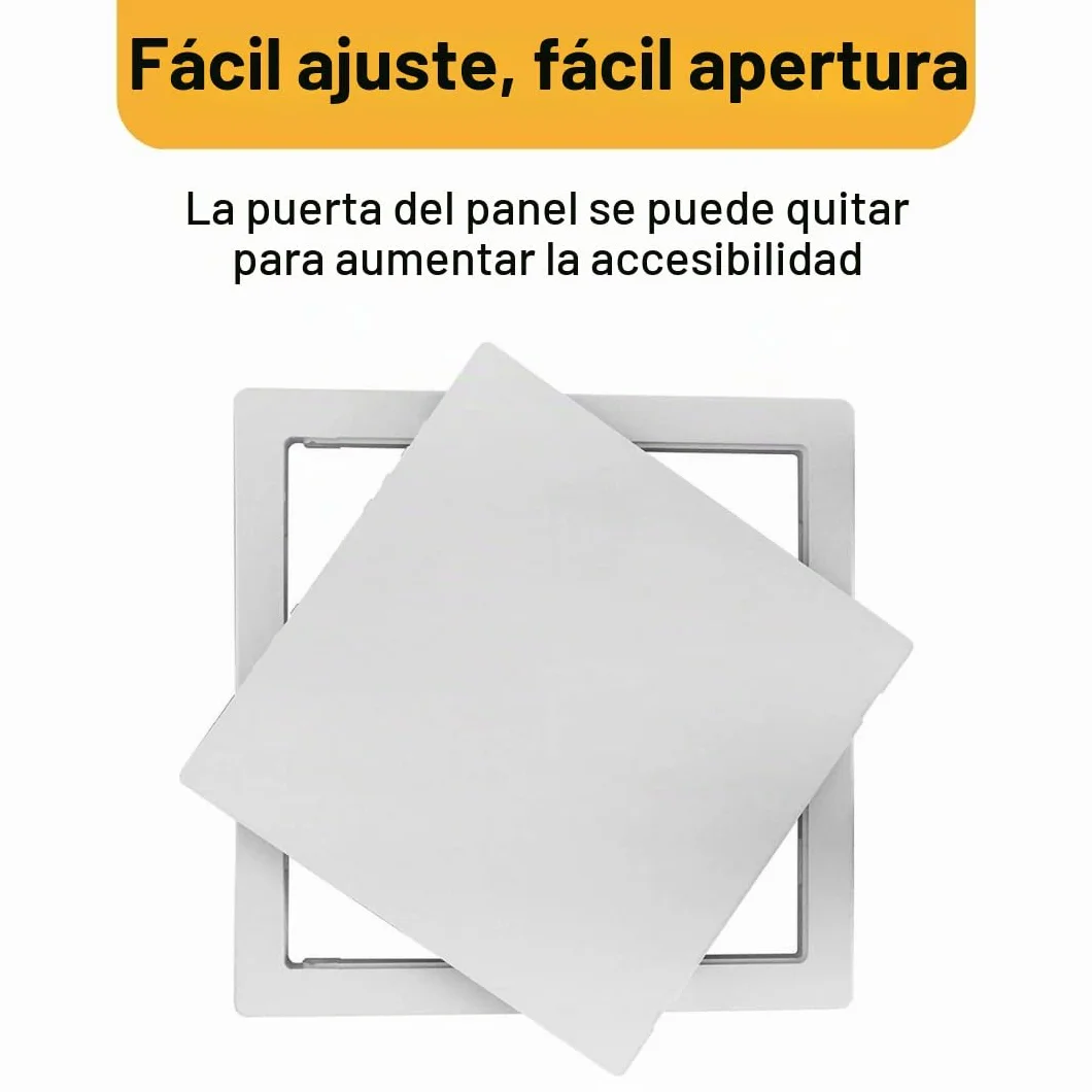 Proxinova 300x300mm Puertas de contadores, Plástico ABS, Gabinete y caja de fusibles, Paneles Ocultacion Cuadro Electrico, cables, medidores, tuberías, Queda al ras de la superficie