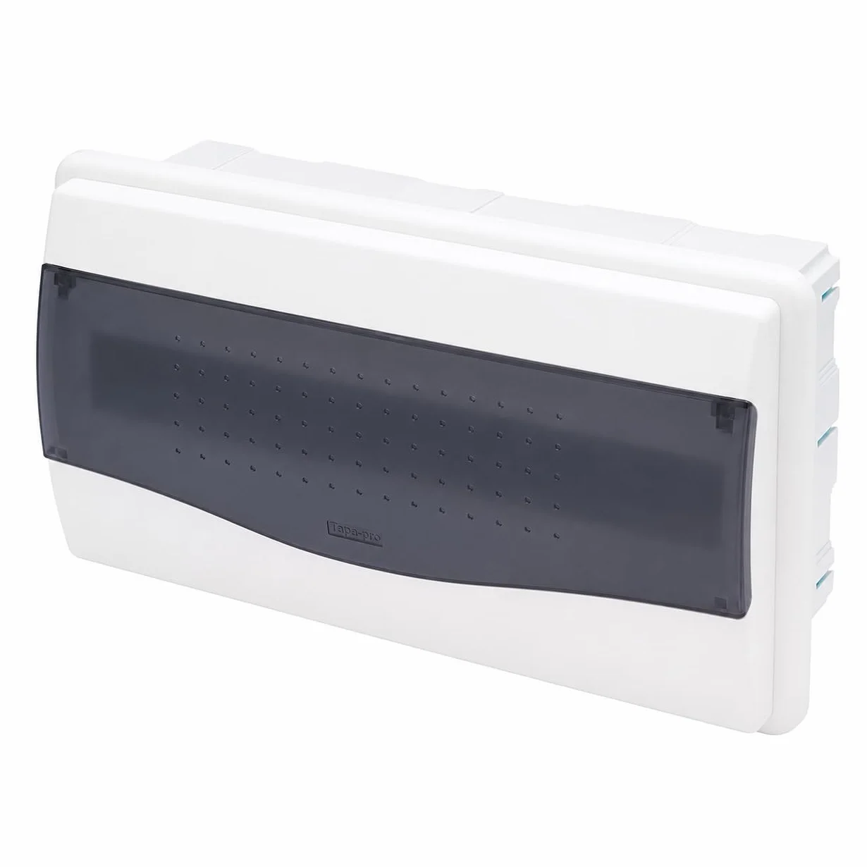 Cuadro de Distribución Empotrar 18 Modulos 370x100x215MM con Puerta Transparente IP40 400V ABS
