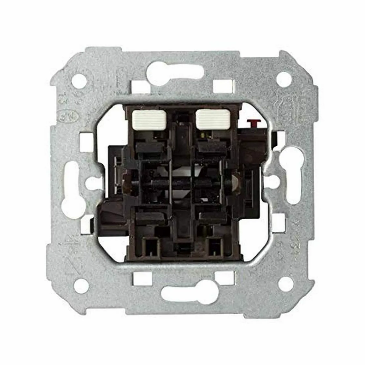 Simon 75331-39 - Interruptor pulsador para persianas, 10A, 250V, con sistema de cierre