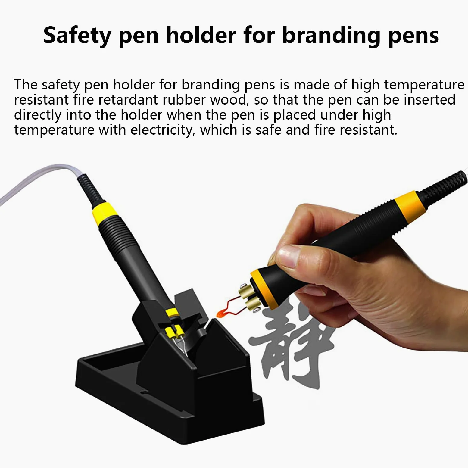 WANGCL Kit de Pluma de pirograbado, Kit de Quema de Madera, Control de Temperatura Digital, Soporte de Host, Pluma de Quema de Madera, conmutación Libre, artesanía DIY