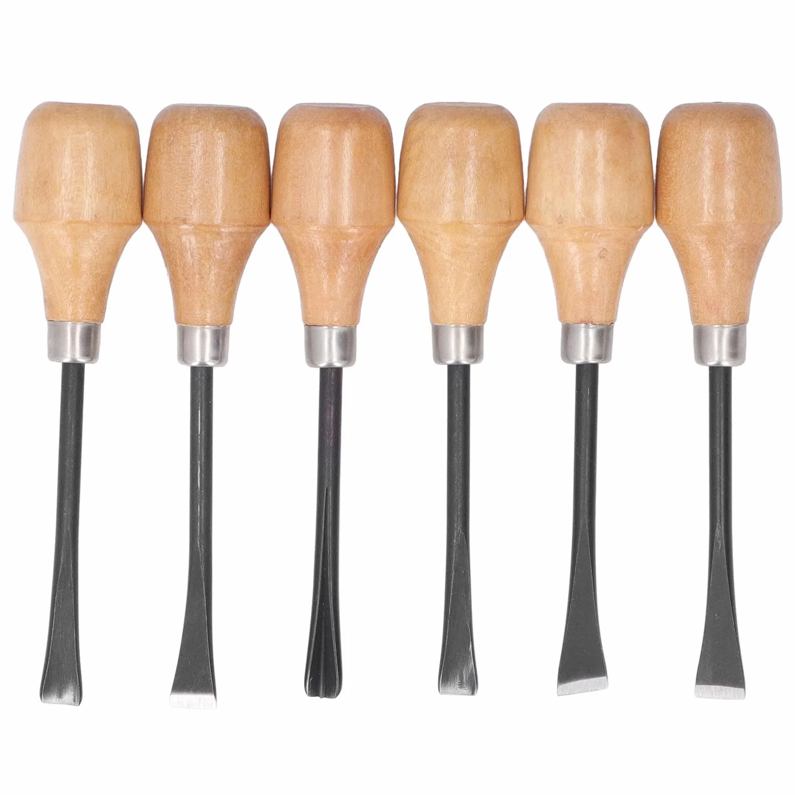 Juego de Cinceles para Tallar Madera, Herramientas Manuales para Escultura, Cuchillo con Mango