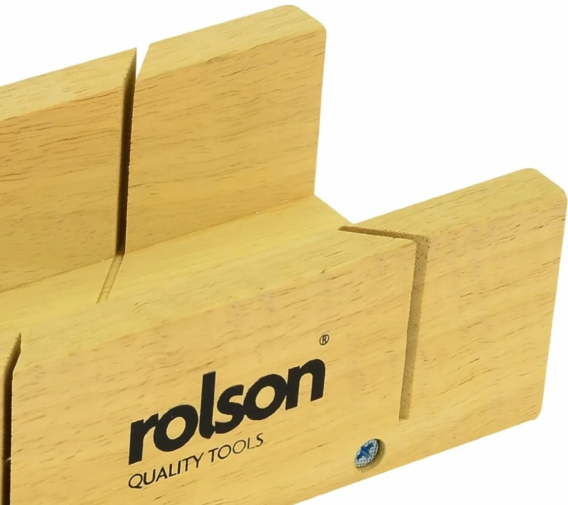 Rolson 56429 - Caja de ingletes (tamaño: 230mm)