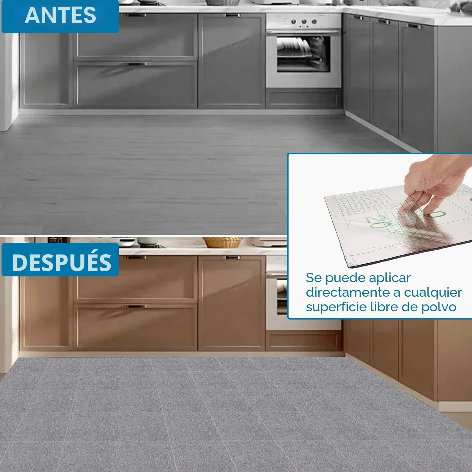 30 piezas baldosas de moqueta 30x30 cm, baldosas de moqueta autoadhesivas, moqueta, baldosas de moqueta, baldosas de moqueta autoportantes para oficina, salón, balcón (gris claro)