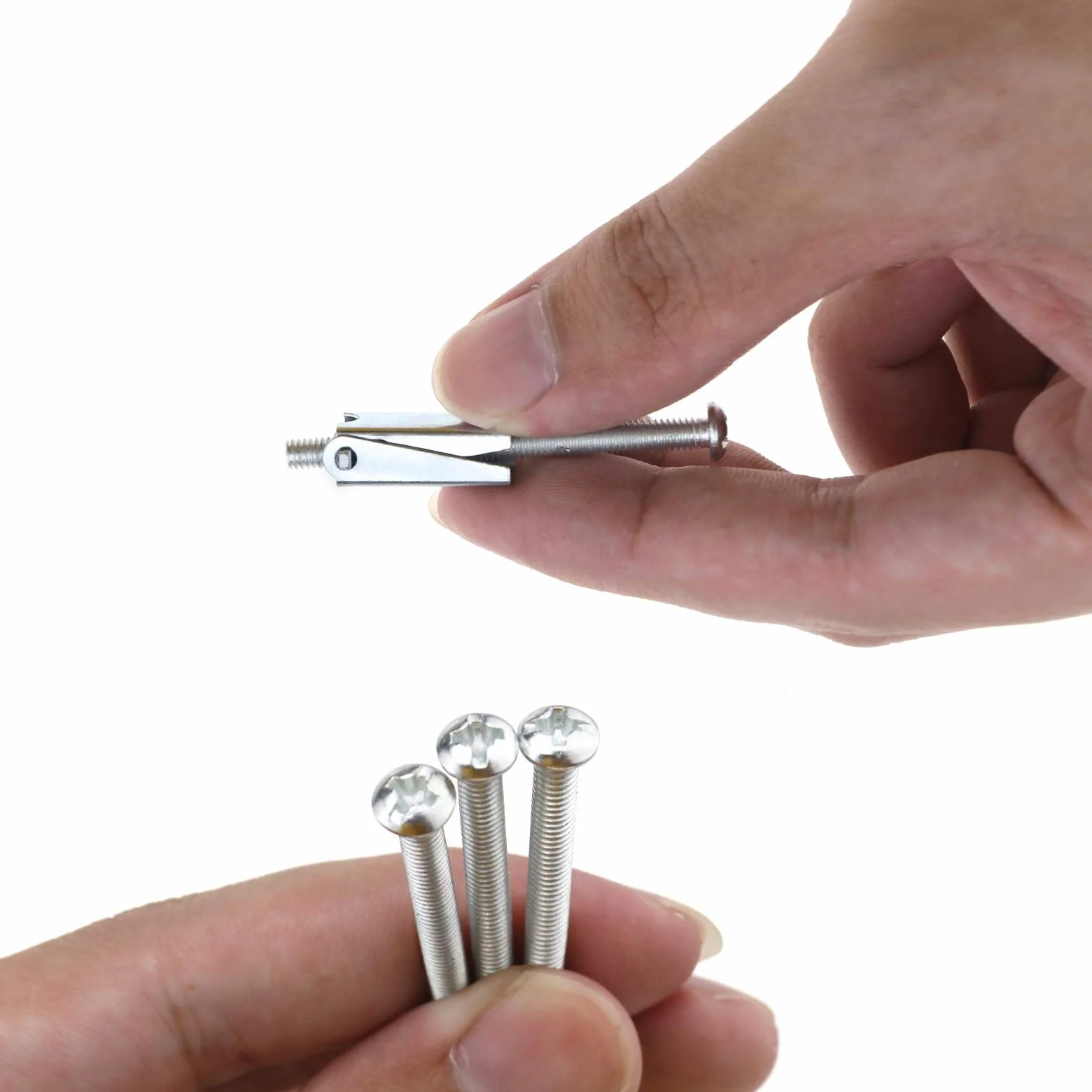 OTOTEC - Juego de 50 tuercas de anclaje de resorte M4, resistentes a la corrosión, para colgar artículos