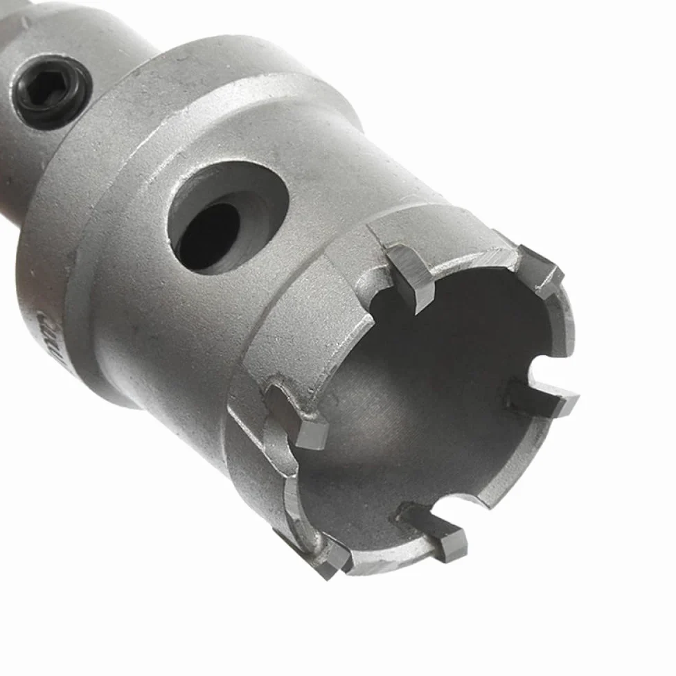 Brocas de sierra de agujero de 12-200 mm, aleación de carburo, acero al cobalto, placa de acero inoxidable, kit de metal de hierro, 45 mm