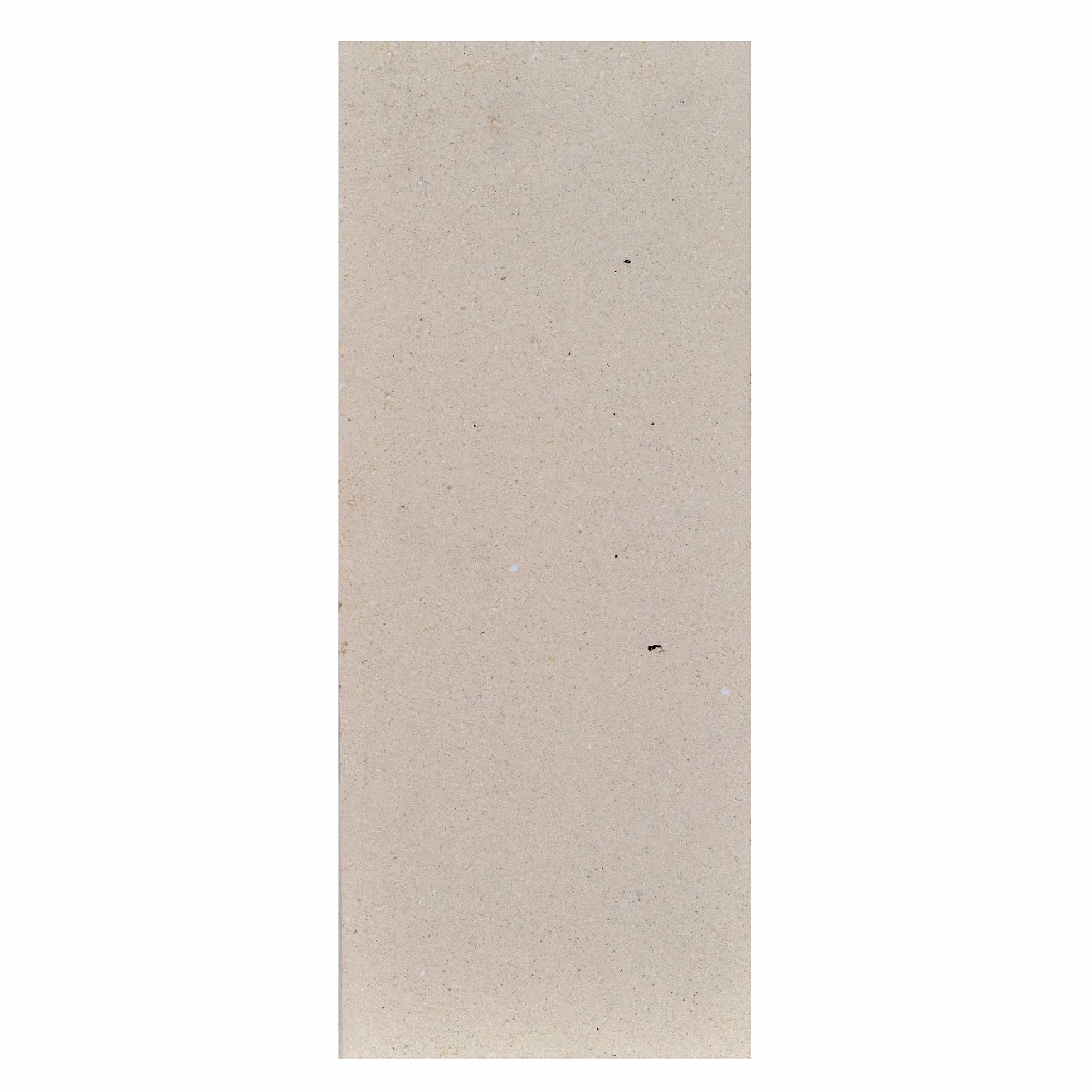 FIREFIX Piedra refractaria 2052 (Moldeada) de 30 mm de Grosor, 400 x 160 mm, Color Amarillo
