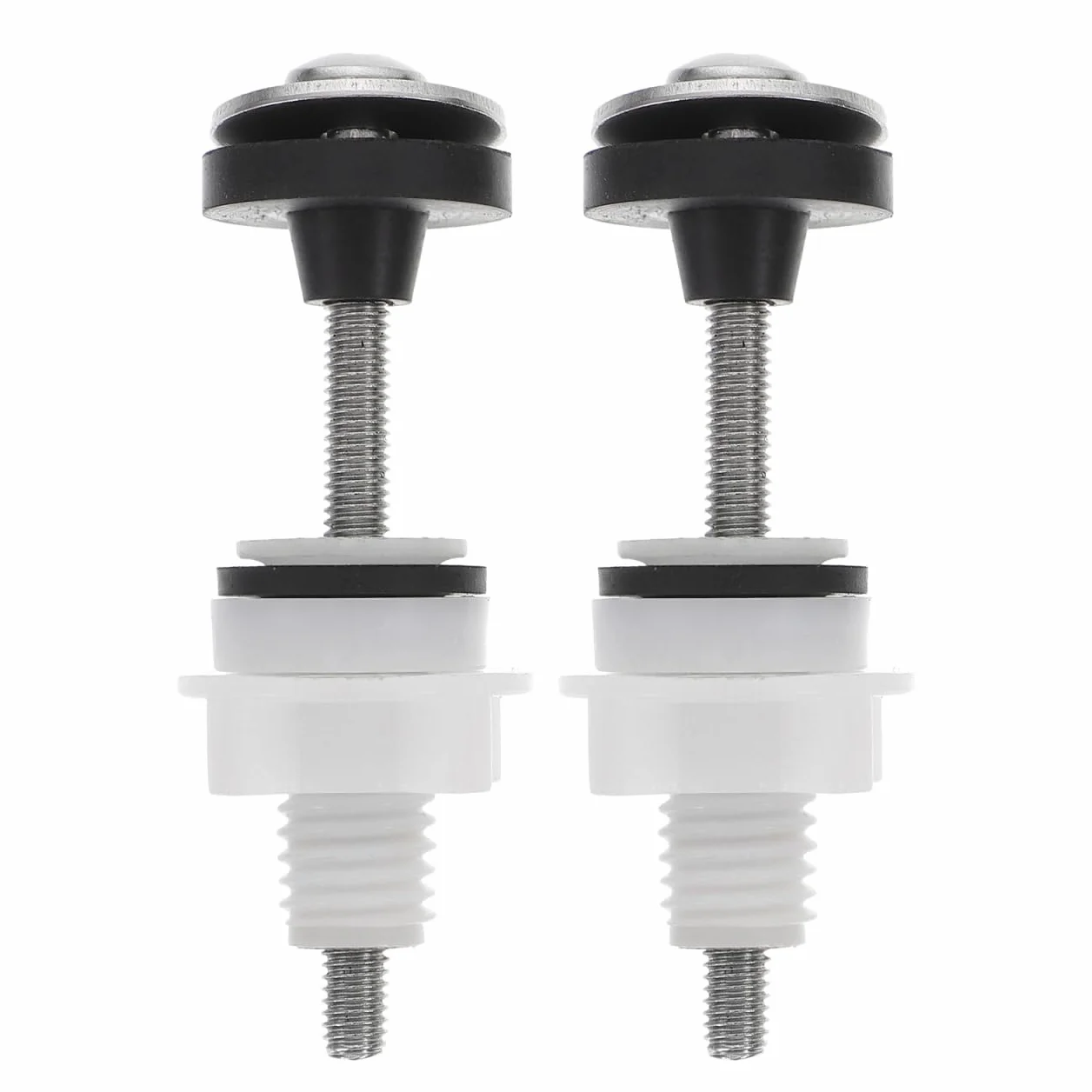 Tornillos De Inoxidable Para Asiento De Inodoro Universal Pernos De Bisagra Para Fijación Segura De Asientos De Inodoro Accesorios De Fontanería Para Reparación Y Reemplazo Fácil