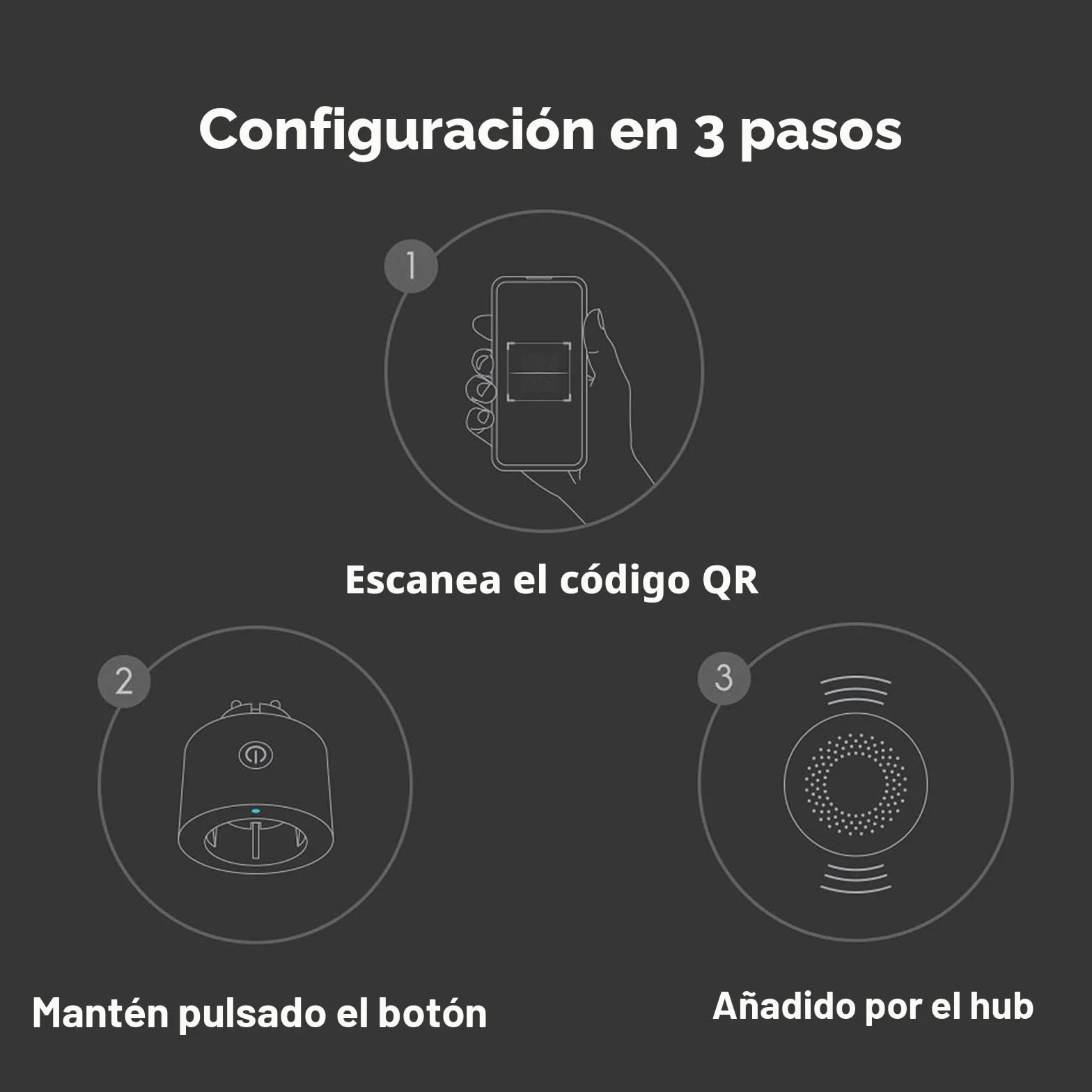 Aqara Enchufe Inteligente, Requiere HUB, Zigbee 3.0, con Programación, Temporizador y Control de Voz, Control de Energía, Compatible con HomeKit, Alexa, Google Assistant e SmartThings