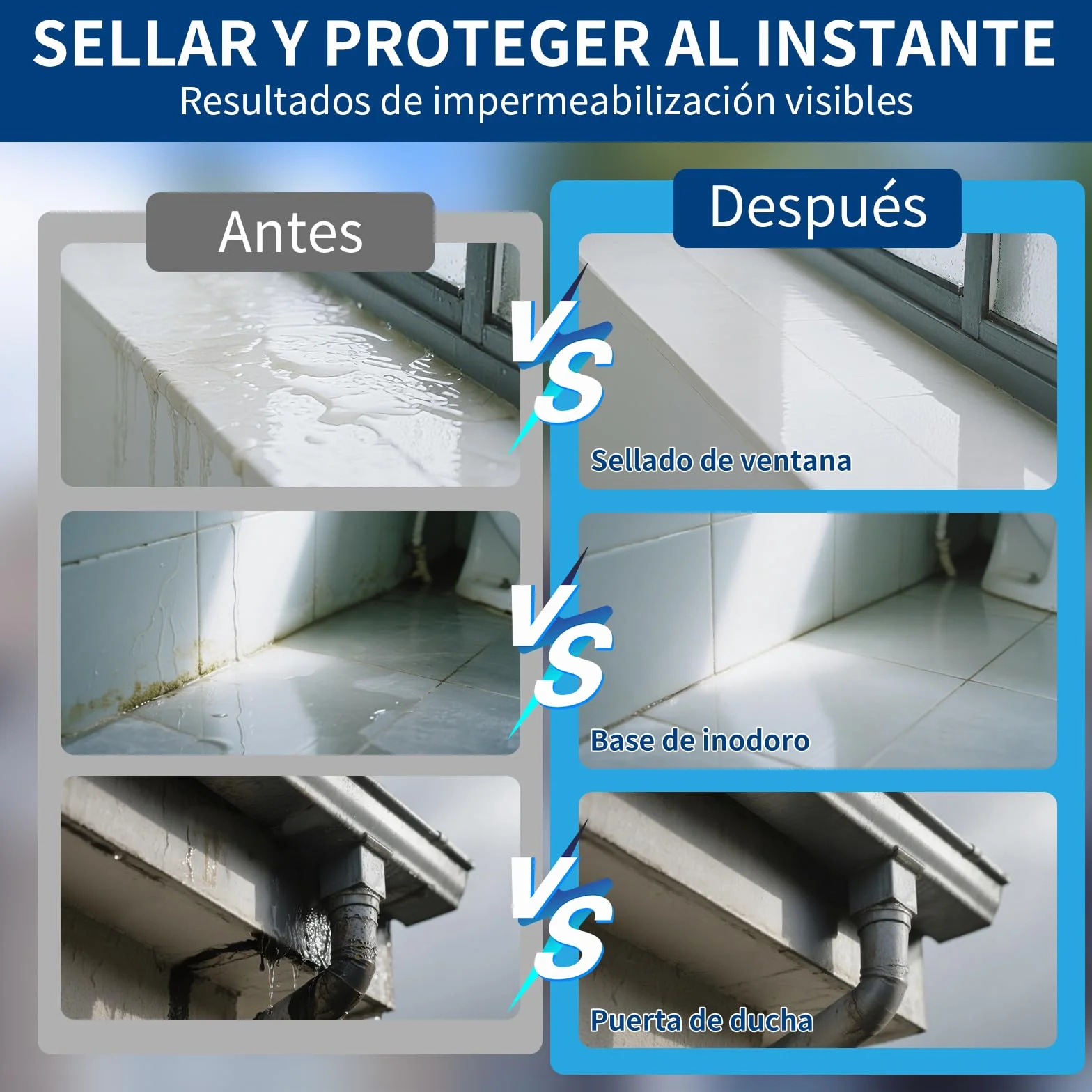 Líquido Impermeabilizante Transparente 1KG, Revestimiento Sellador Invisible para Interior y Exterior, Pintura Impermeable Transparente de Larga Duración