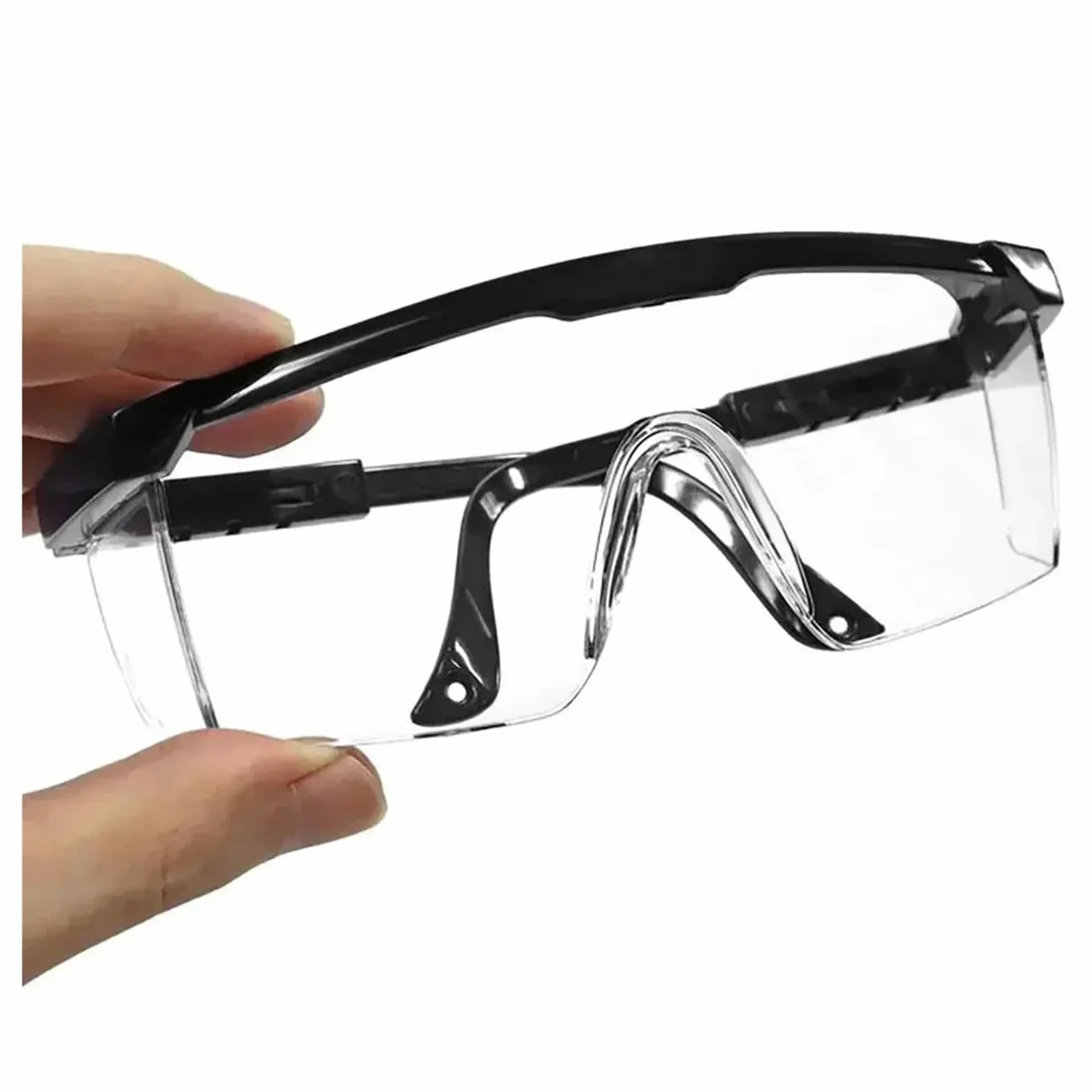 1/40 gafas de seguridad for el trabajo, antisalpicaduras, de cristal, resistentes al viento y al polvo, for ciclismo.