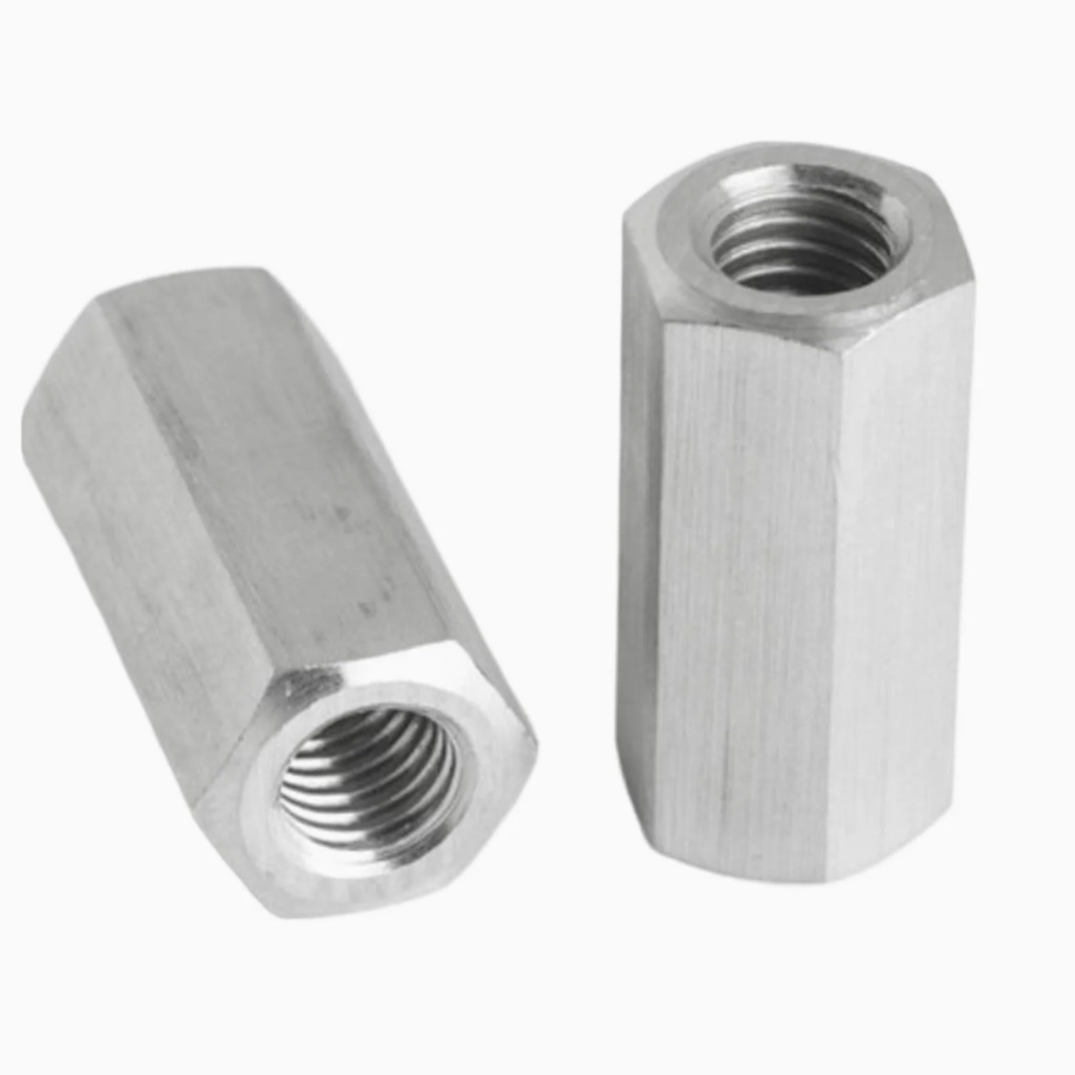 1-10 Uds M3 M4 M5 M6 M8 M10 M12 hembra a hembra tuerca de acoplamiento espaciador hexagonal de acero inoxidable (Color : 10mm_M3 5PCS)