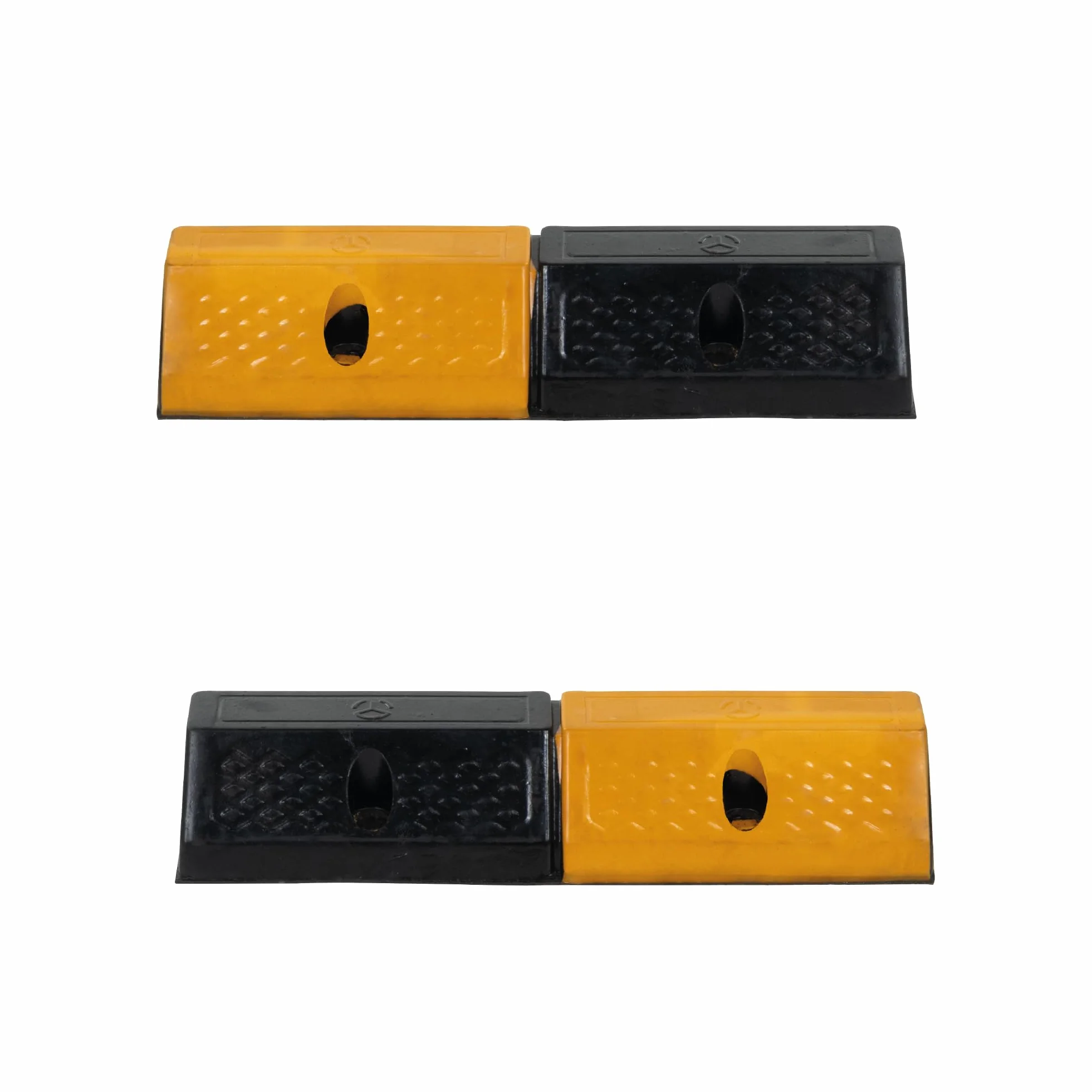 Tope para Estacionamiento 49x15x9cm – Protector de Suelo para Garaje – Calzos para Coche - Tope de Parking 490mm - Tope de Ruedas Antideslizante para Estacionamiento Seguro (1)