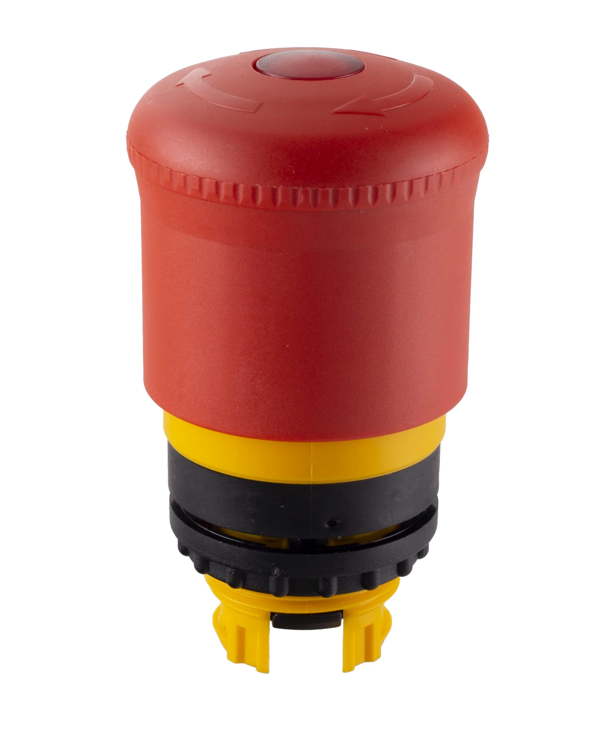 Eaton M22-PVLT Pulsador Parada Emergencia Luminoso, Caja de 5
