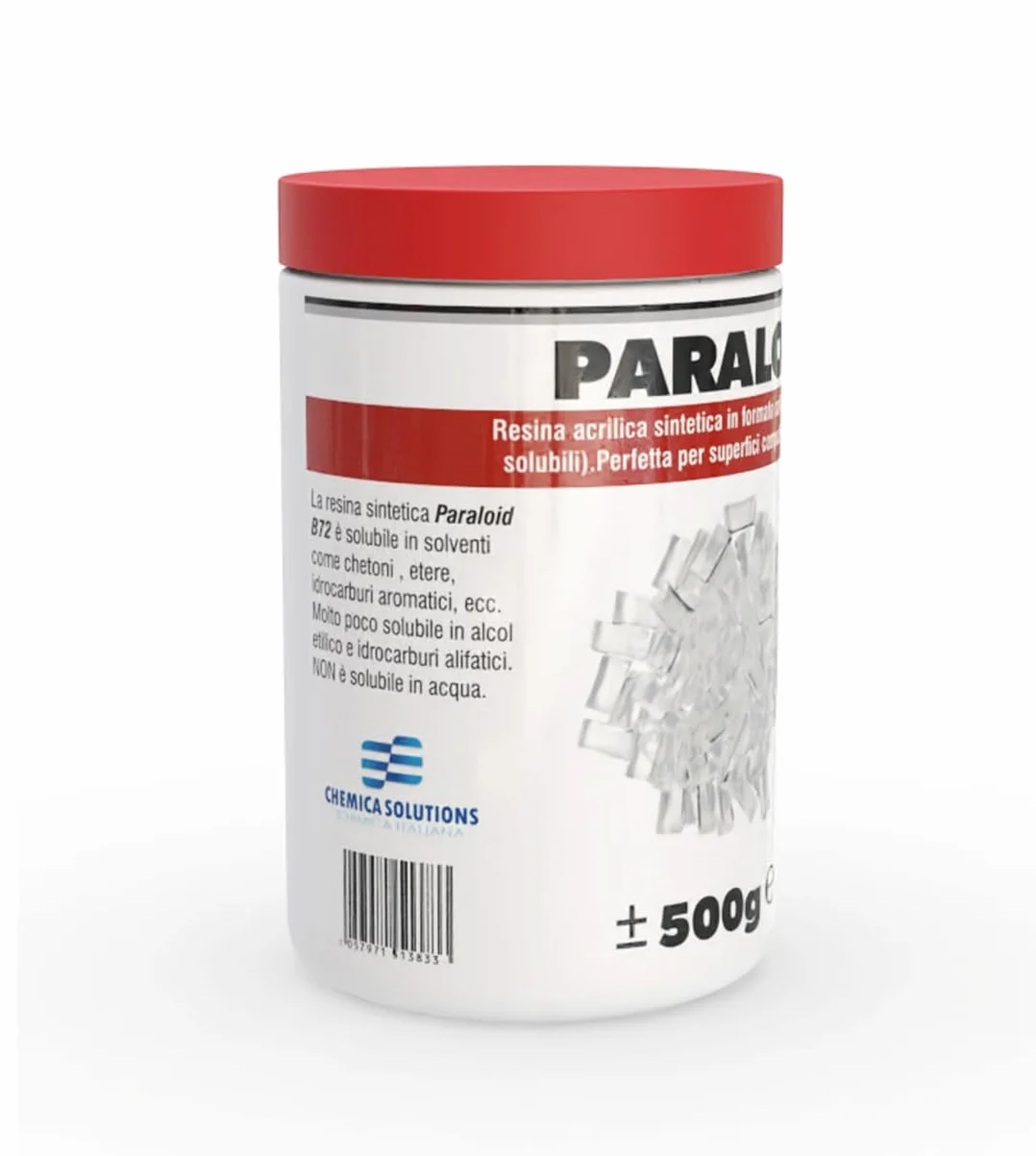 Paraloid B72 Resina Acrílica Sólida 500g