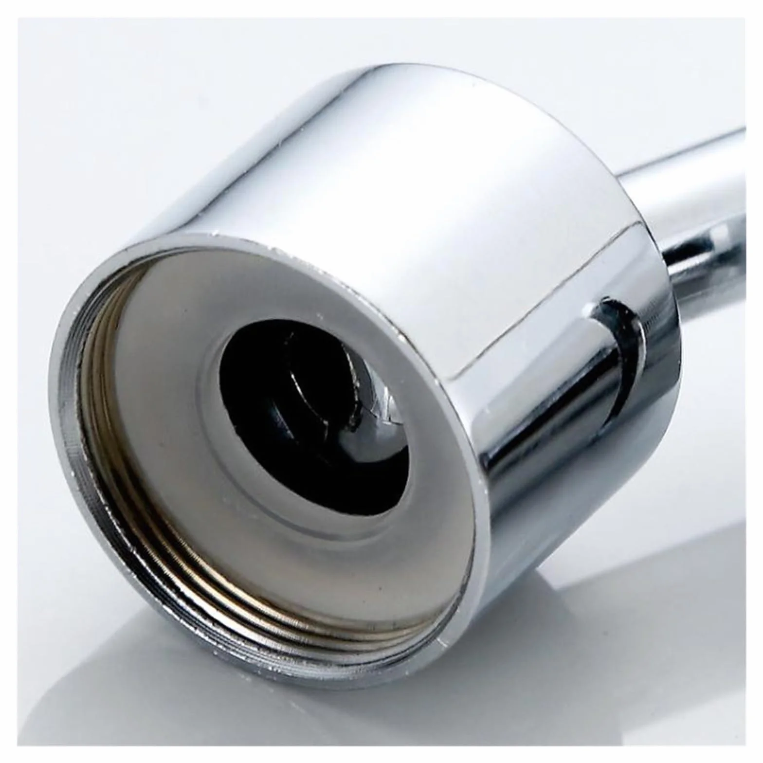 yaoqijie 1 Uds. Grifo burbujeador de cocina, grifo giratorio for ahorrar agua, filtro for salpicaduras, cabezal rociador, accesorios universales de 720 grados lasting