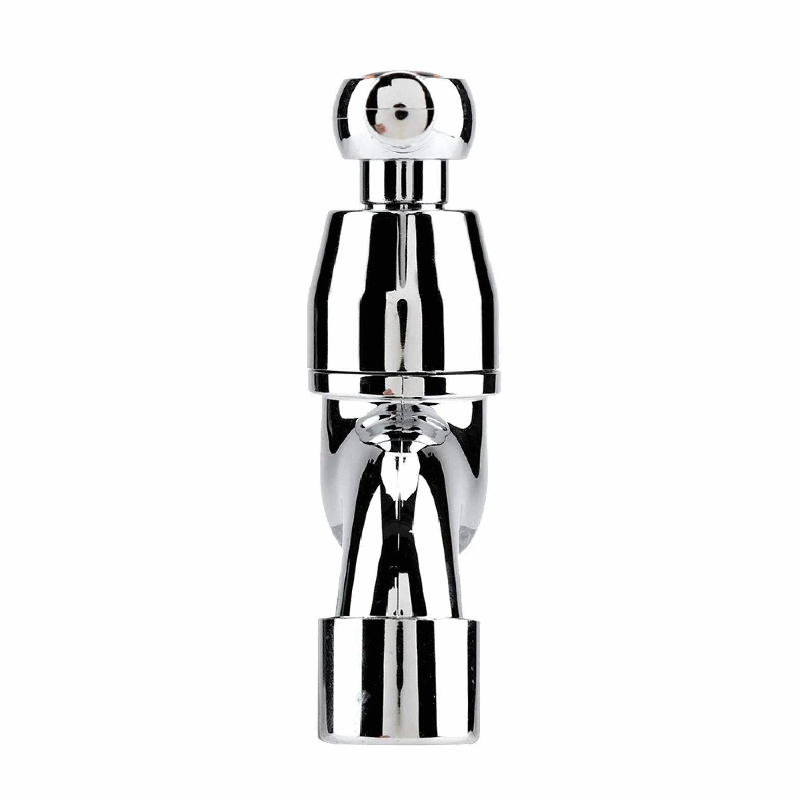 EBTOOLS Grifo de Lavabo Montado en la Pared, Grifo de Lavadora de Agua Fría, Monomando, Cromado, Plateado, Perfecto para Cocina y Baño