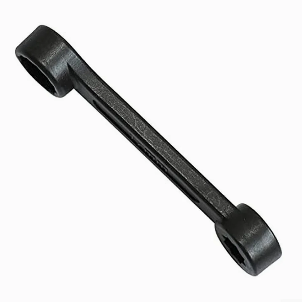 Juego de llaves tubulares de 16 mm y 17 mm con ángulo especial para Mercedes-Benz W140 W210 W202 W126 W124 herramientas de acero para herramientas, color negro