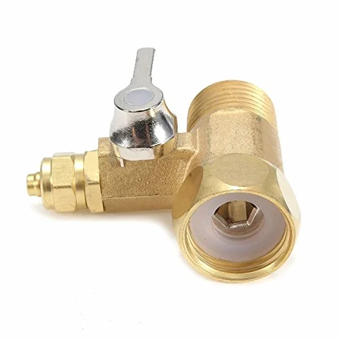 Grifo de agua de latón de 1/2 a 1/4 pulgadas, válvula de bola de alimentación RO, filtro de agua, sistema de ósmosis inversa para purificador de agua