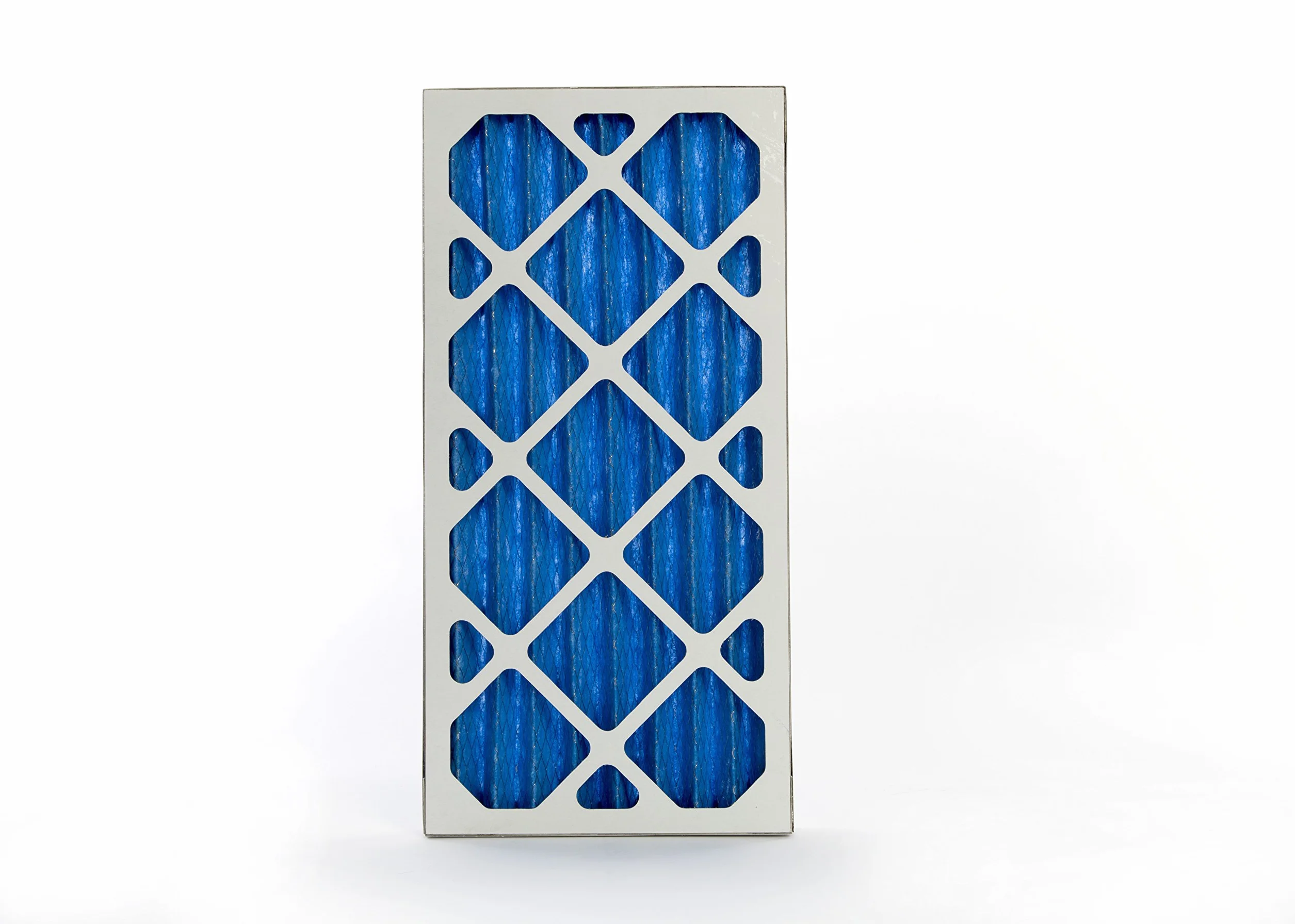 GVS Filter Technology G4P.12.24.2.SUA001.005 Paneles filtrantes plisados G4, Azul/Blanco (Pack 5uds)