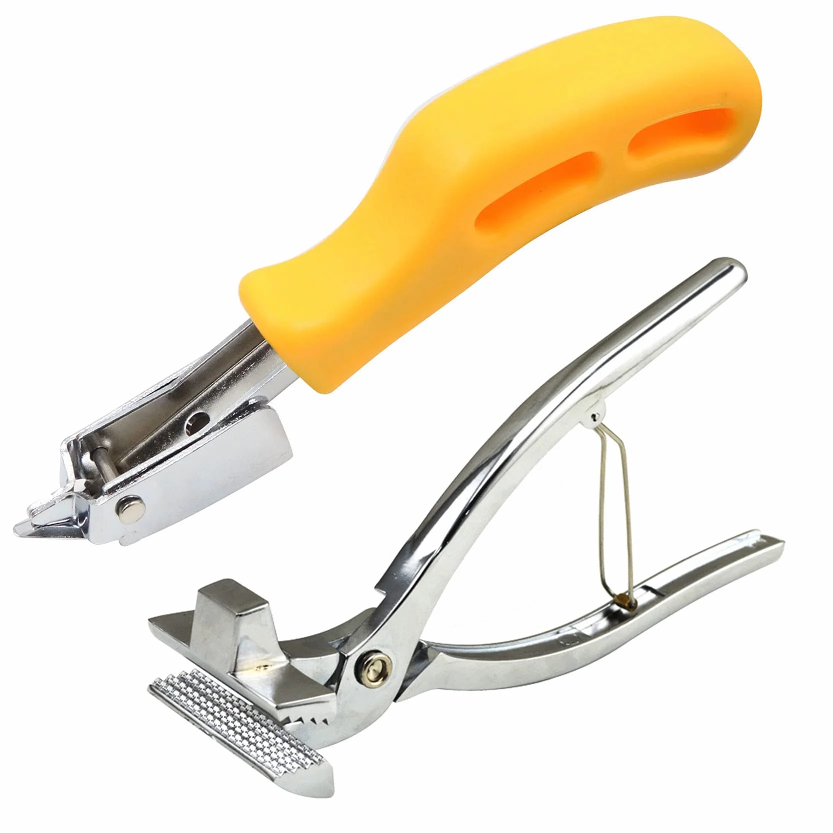 Alicates para lona + removedor de grapas Juego de 2 piezas a de pinza de lona de aleación ajustable profesional Extractor de extracción de metal y pinza de lienzo Herramienta de pintura al óleo