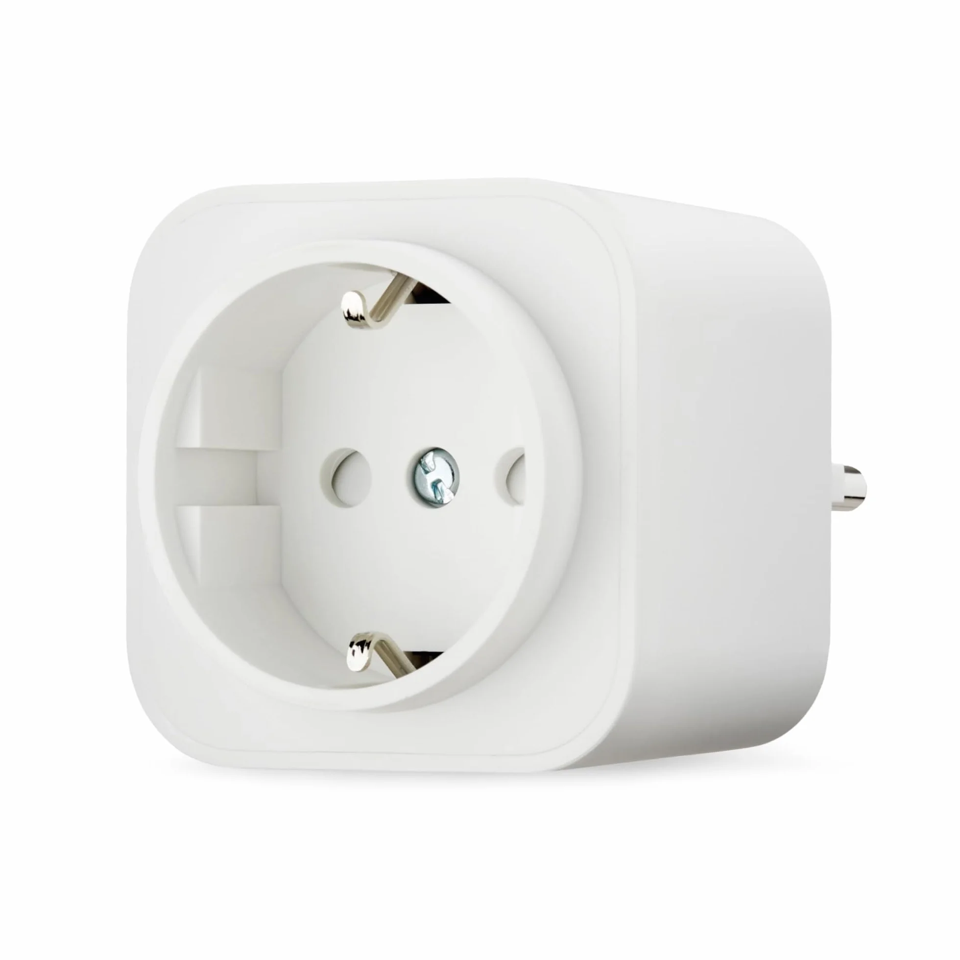 Amazon Basics Enchufe inteligente de una toma para interiores, solo para uso con Alexa, paquete de 1, color blanco, EU