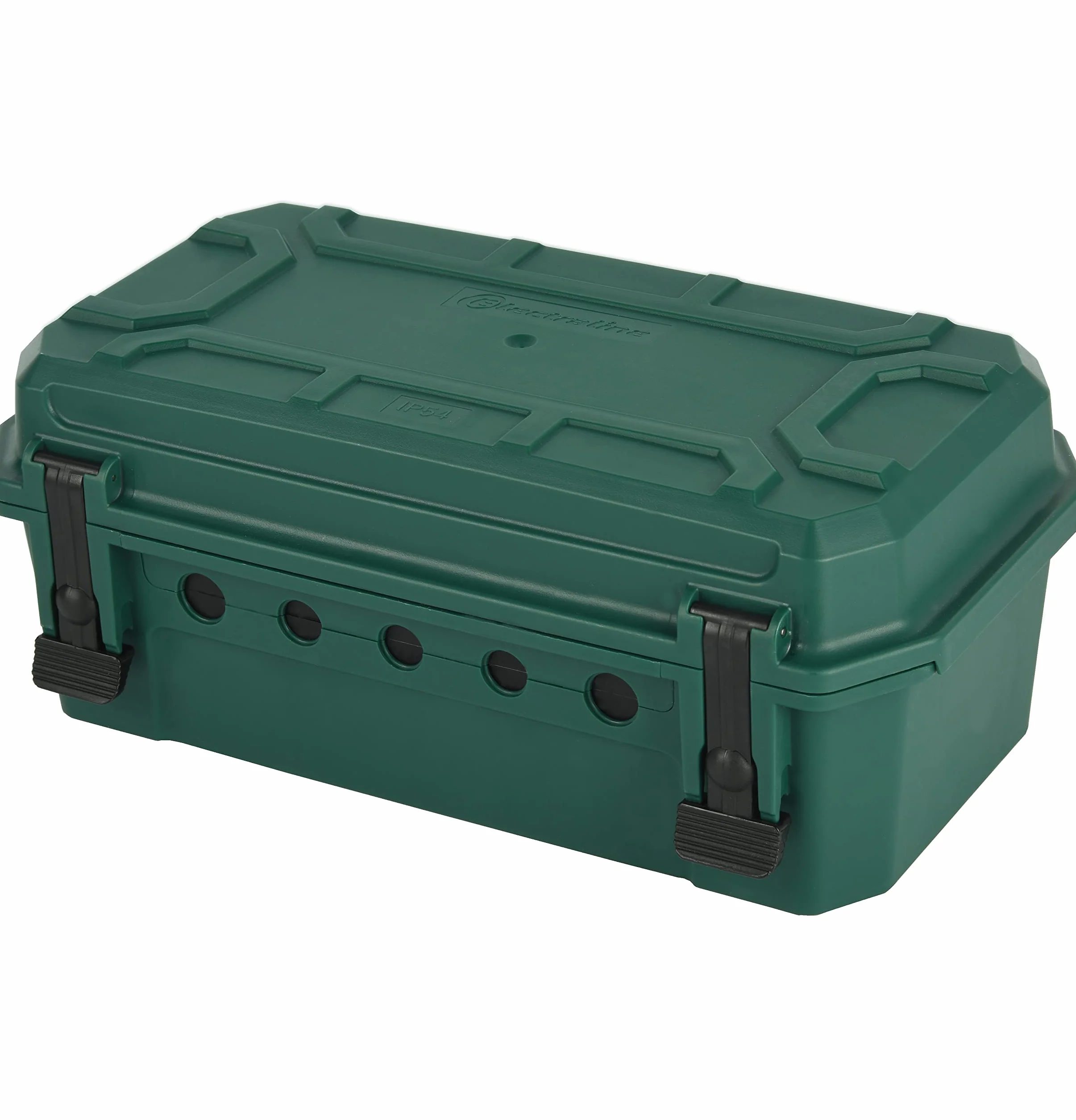 Electraline 300183 Caja de protección para conexiones eléctricas exteriores impermeable con protección IP54 con 5 salidas de cables (2 x Ø9,5-12,4 mm. 3 x Ø7,5-10,5 mm), Dimensión 320x180x126 mm