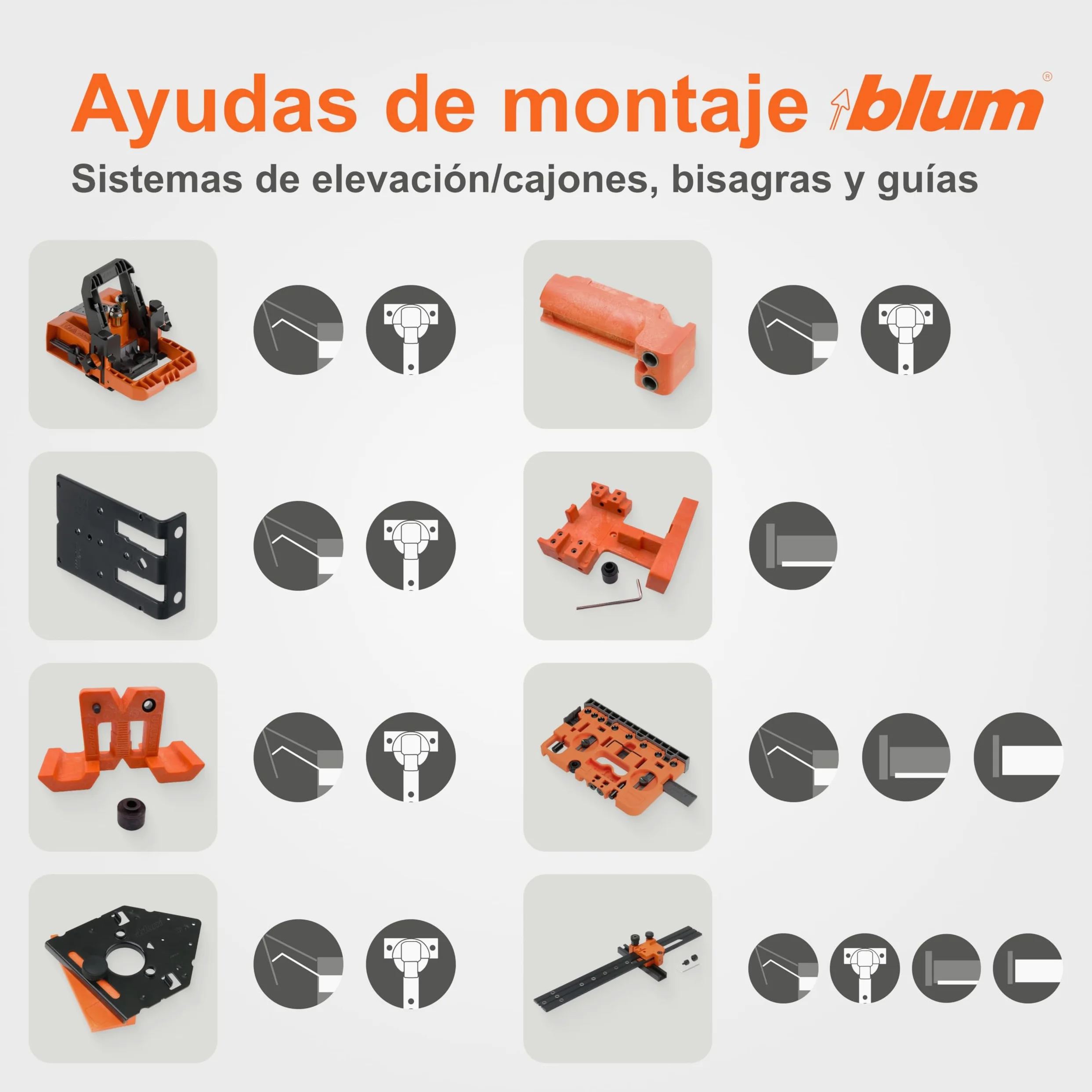BLUM 3280079 - Calibre de perforación