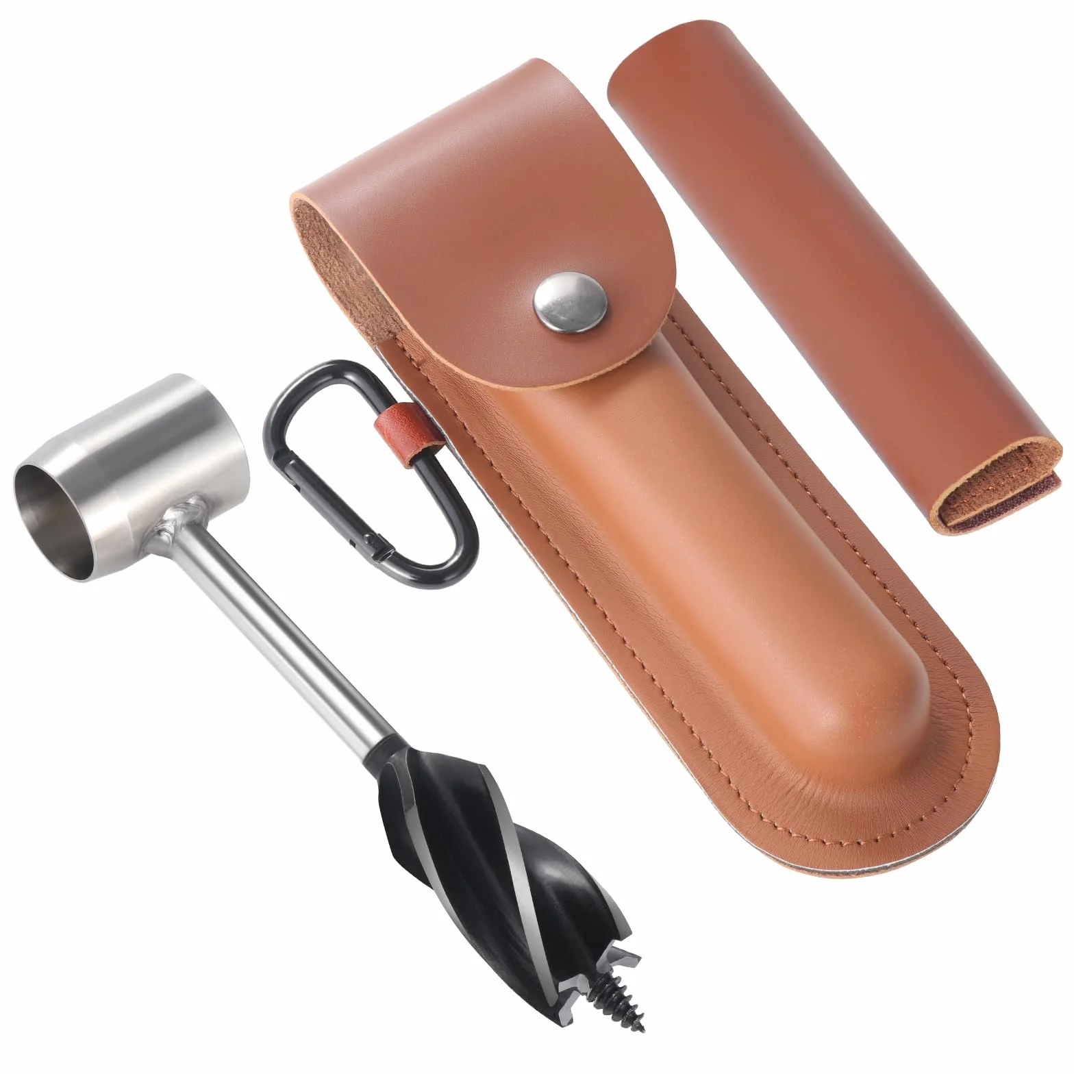 Brocas manuales para carpintería, Bushcraft, juego de brocas manuales de supervivencia para exteriores/camping