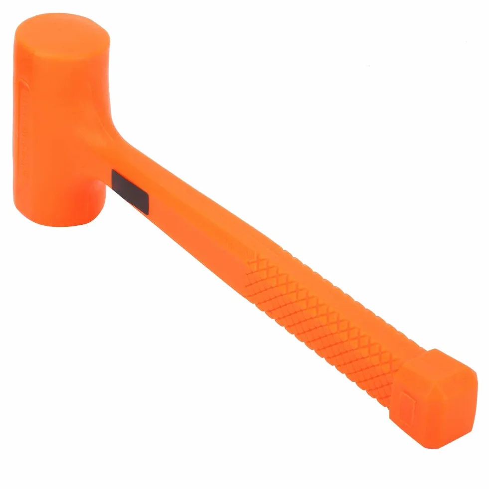 Martillo De Goma De Pvc De Cara Blanda,Mazo De Goma Práctico,Adecuado Para Petroquímicos, Minas De Carbón,A Prueba De Ácidos, Álcali, Sin Chispas(1LB)