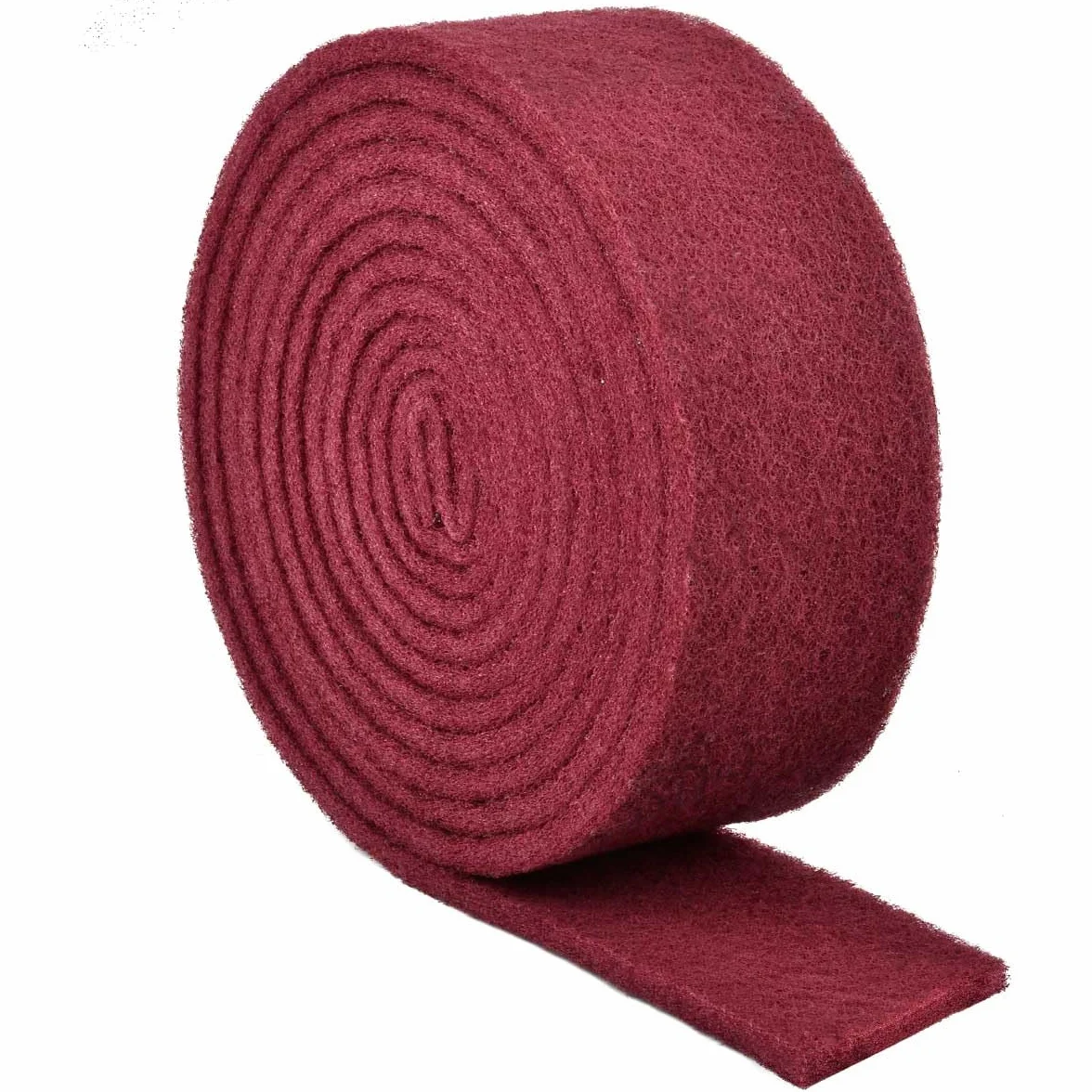 OTYMIOW Rollo de Vellón de Lija Reutilizable 5 m×10 cm Esponja de Lijado de Grano 320-400 Almohadillas de Lijado de Tela no Tejida, Almohadillas de Lijado de Tela no Tejida para Pulir Madera y Metal