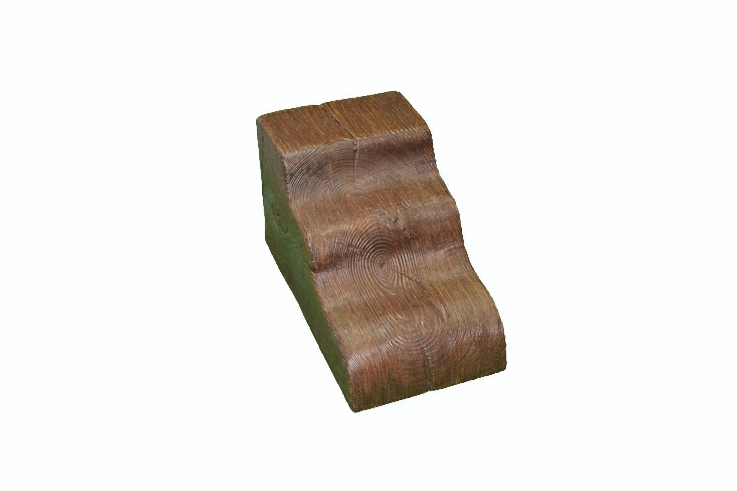 Ménsula para viga de poliuretano 30x17x18cm - Nogal Oscuro