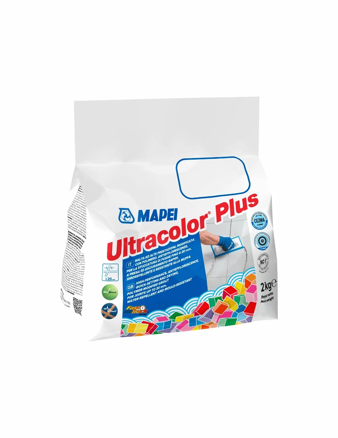 MAPEI Mortero de juntas Ultracolor Plus (137) Caribe 2Kg