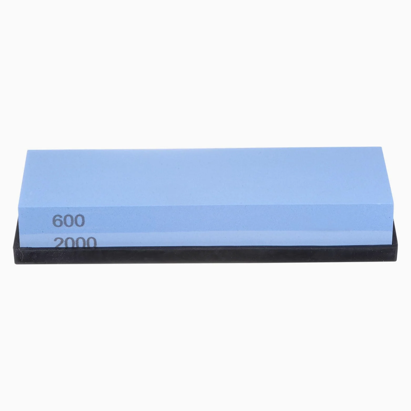 QUARKZMAN 2uds Cuchillo Afilador Piedra Juego 600/2000 Grano Cuchillo Afilado Piedra con Goma Base Afilador Afilar Piedra para Cuchillos Tijeras Cocina Afilador Herramientas, Verde