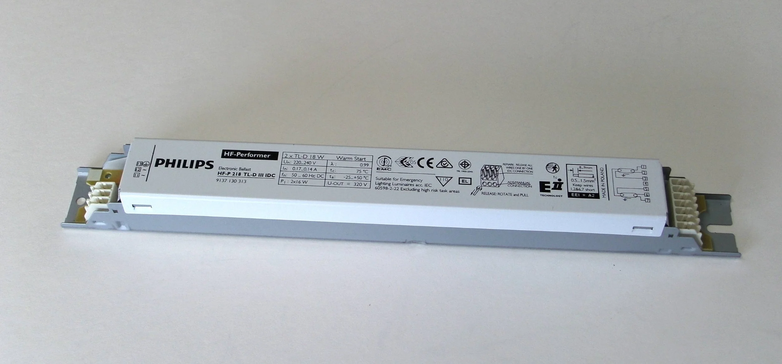 Philips-HF-P 236 TL-D III 220-240 V 50/60 Hz
