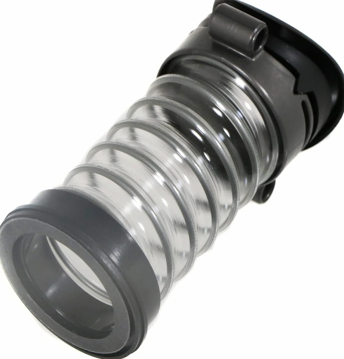 SPARES2GO Manguera inferior de repuesto + válvula corta para Dyson DC50 DC51 aspiradora