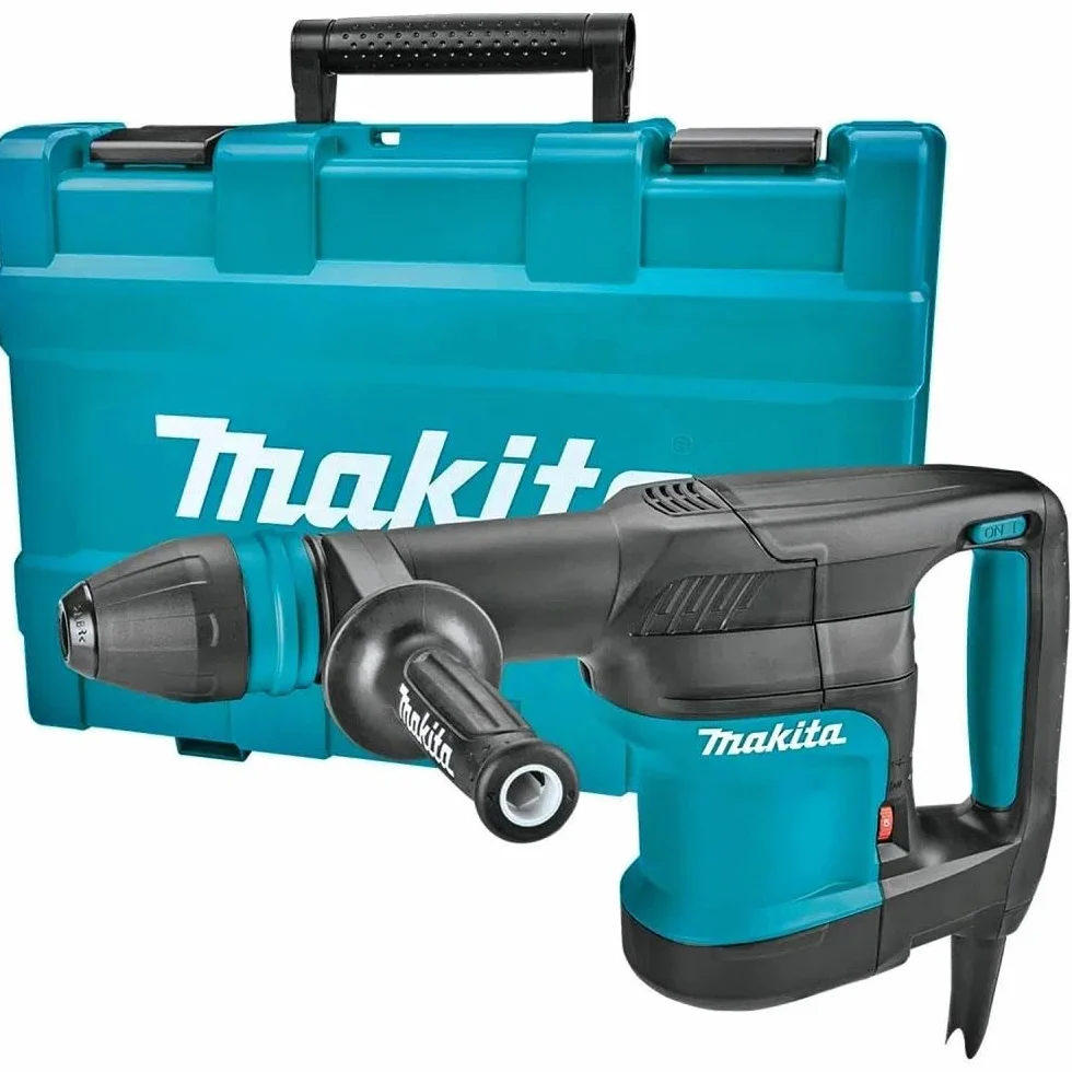 Makita HM0870C - Martillo Demoledor Eléctrico con cable Sds Max 1100W 5.1 Kg, Azul