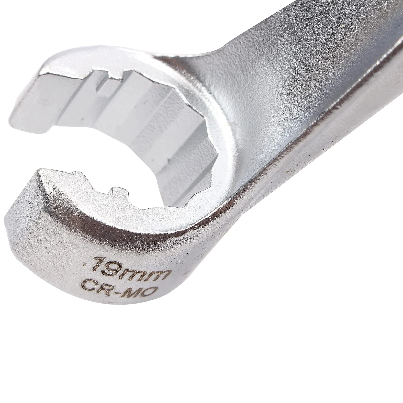 CCLIFE 3 piezas Juego de Llave Especial para Tubos de Inyección 1/2" Llaves Inyectores 14/17/19mm, llave de tubo con anillo de apertura de 6 lados, CR-MO