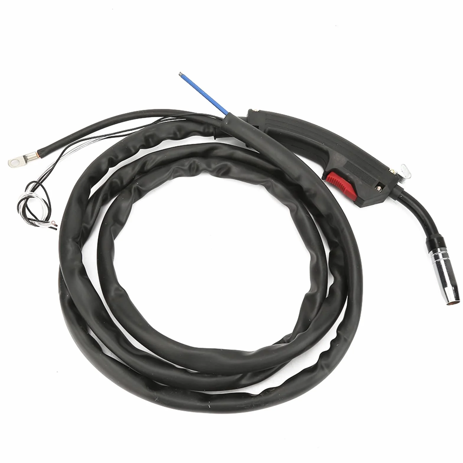 Antorcha MIG, 2 metros 160A-200A CO2 protección gas pistola soldadora manual para alambre de soldadura 0,8-1,2 mm