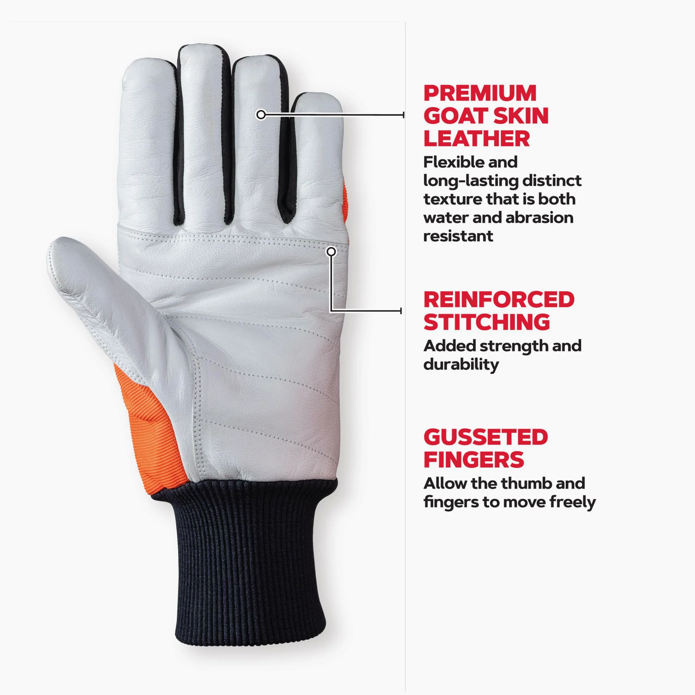 Oregon Guantes de Motosierra Anticorte, Protección de las Dos Manos – Talla XL