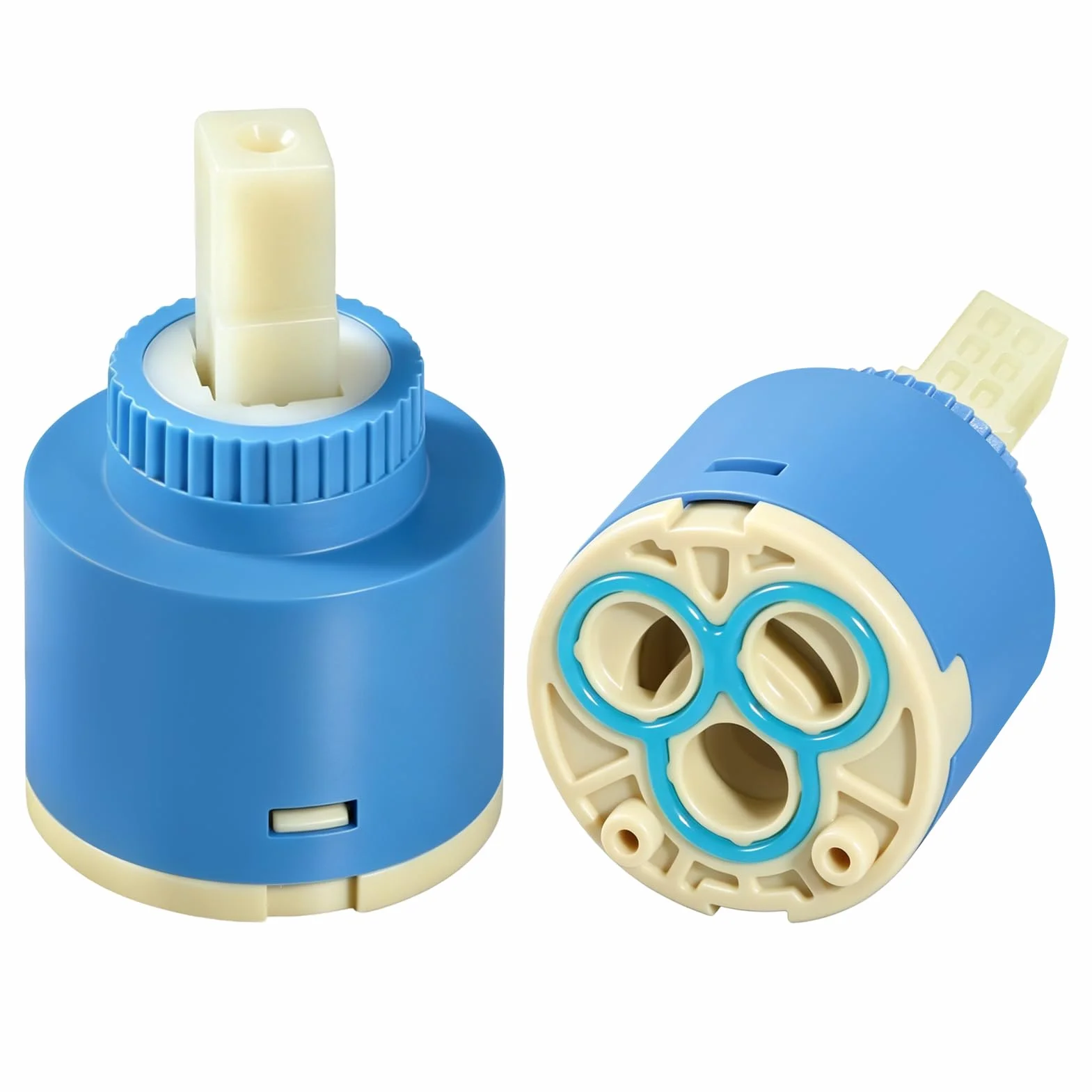 Cartucho Grifo Monomando 35mm 2 Piezas - Cartucho Cerámico de Repuesto para Blanco 121894, Válvula de Reparación para Cocina y Lavabo