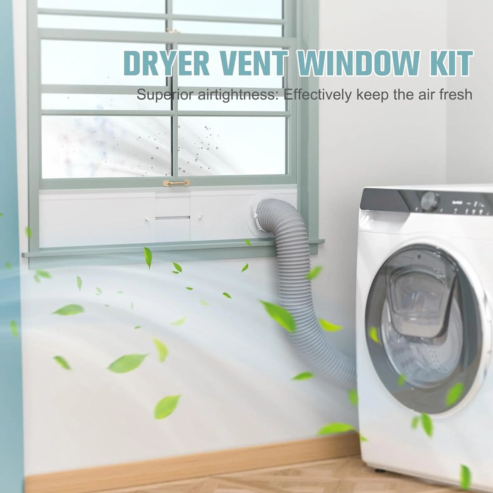 Kit de Sellado para Ventanas de Aire Acondicionado Portátil, Placas de PVC Profesionales