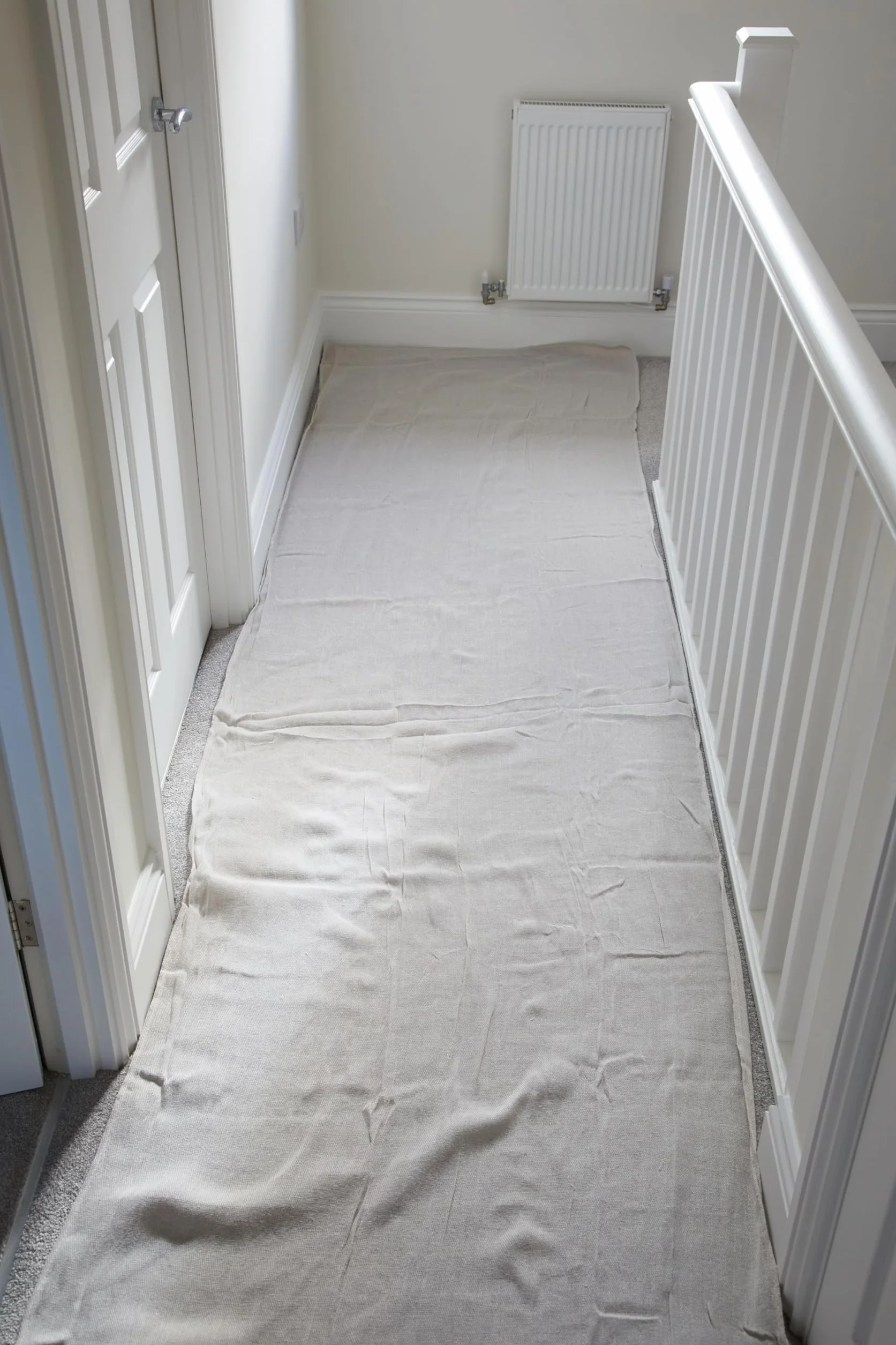 ProDec Advance 24ft x 3ft Protector Resistente al Agua Paño de Algodón para Pintar, Decorar, Cubrir Escaleras, Pasillos y Suelos, Absorbe Derrames, No Empapa, Reutilizable