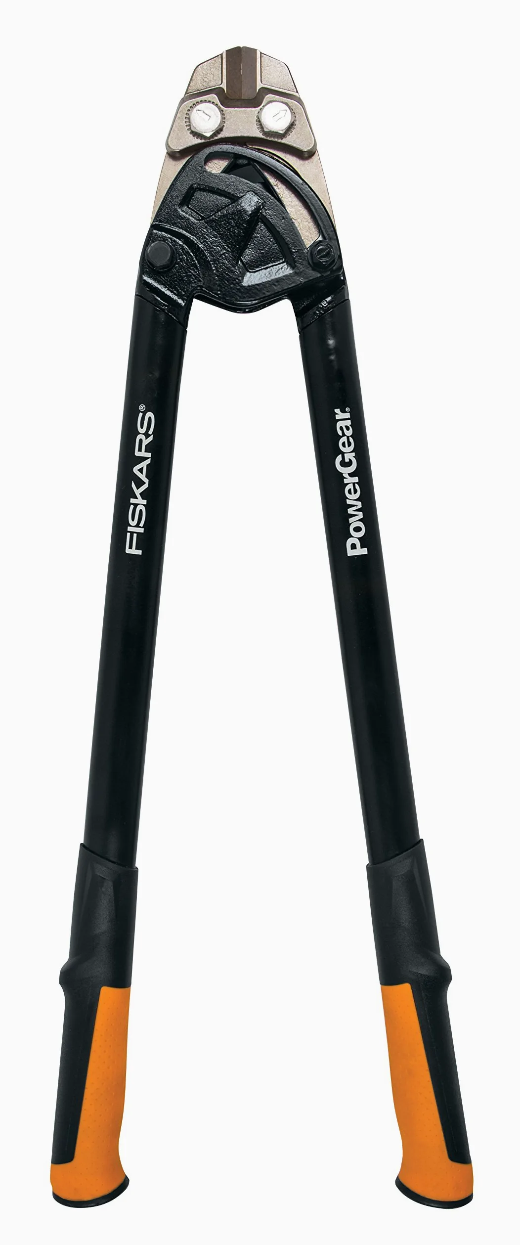 Fiskars PowerGear Bolt Cutter (24 Inch), Heavy Duty For Cutting Locks, Chains, and Fences, Soft Grip and Ergonomic Handles, Construction and Home Improvement Tools