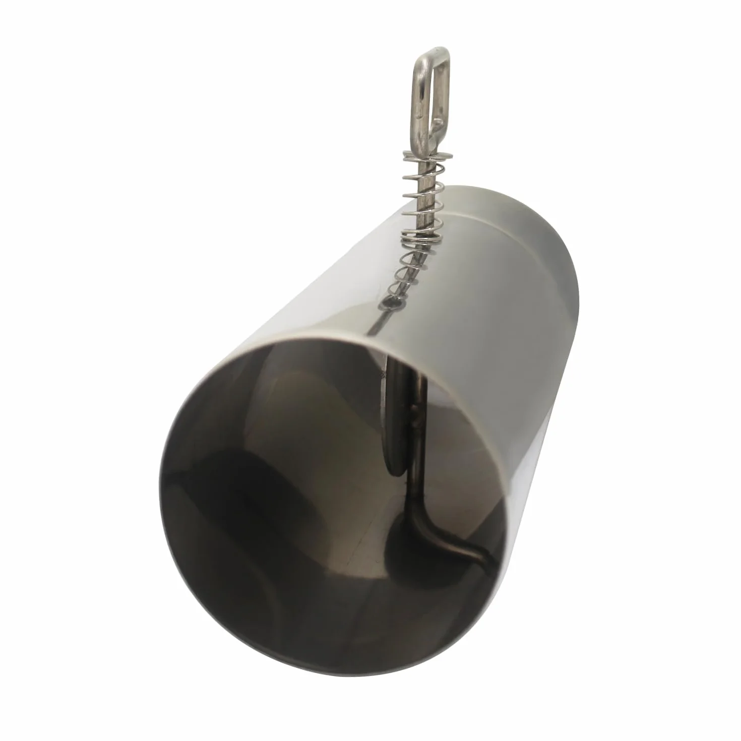 Tubo chimenea con tiro para tubos de salida de humos cocina estufa de leña tubo estufa pellet regulador de tiro válvula de mariposa compuerta regulación aire caldera de leña (H201mm OD76mm ID73mm)