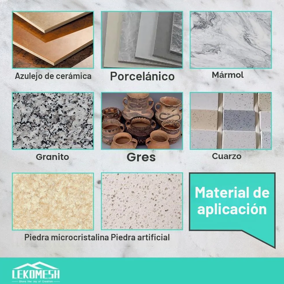Discos Diamante 115MM para Porcelanico - Doble Cara Disco de Corte y Rectificado Diamante Ultrafino LEKOMESH para Cortar Esmerilar Cerámica Azulejos Mármol Granito,Rosca M14,X Malla