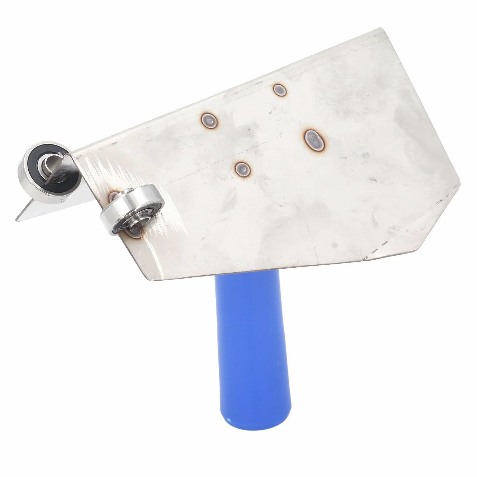 Paleta de Esquina Interior, Herramienta para Paneles de Yeso de Esquina Giratoria de 360° de Acero Inoxidable con ángulo Interno y de Agarre Suave, Espátula de Esquina de Pared