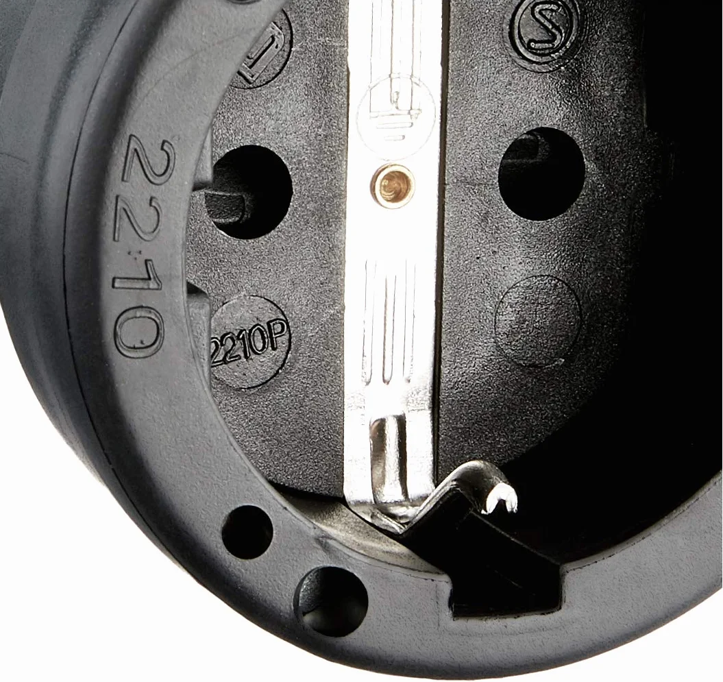 Silver Electronics 9231 Clavija Hembra Negro