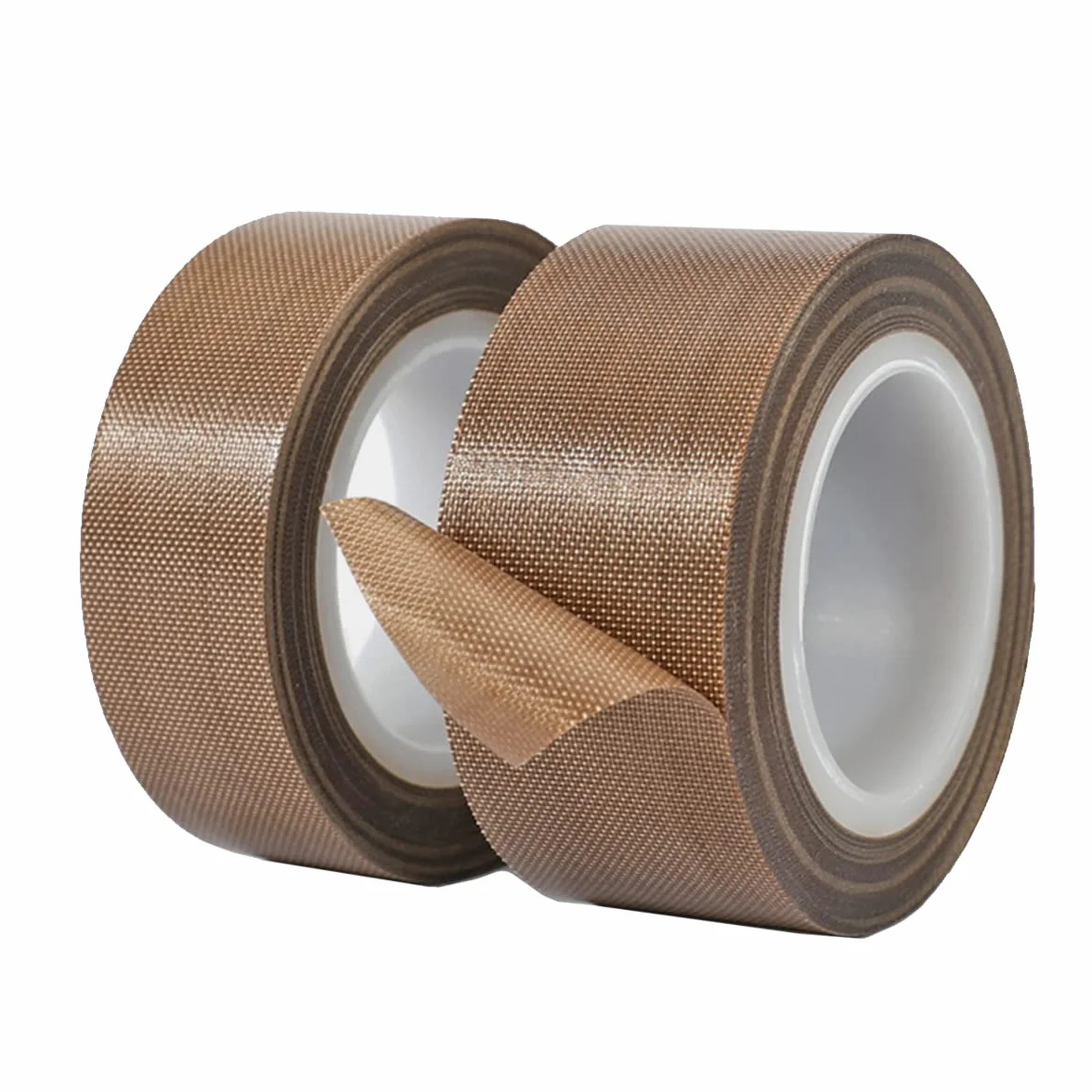 Qrity 2 cintas de teflón, cinta adhesiva de alta temperatura, 20 mm x 10 m, grosor 0,18 mm, resistente al calor hasta 300 ℃, para envasadora al vacío, sellado a mano, sellado por impulsos